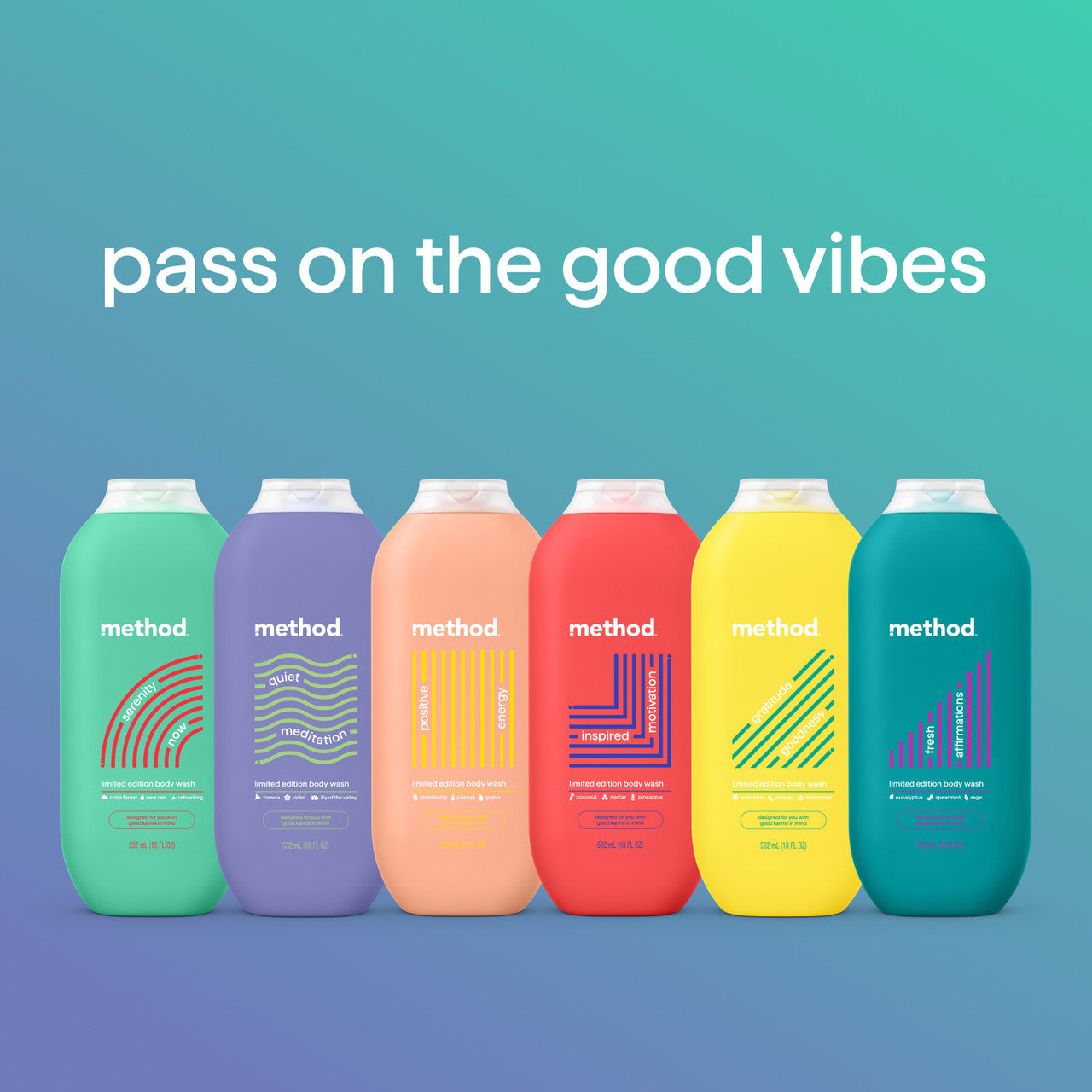 body wash - gratitude goodness, 18 fl oz