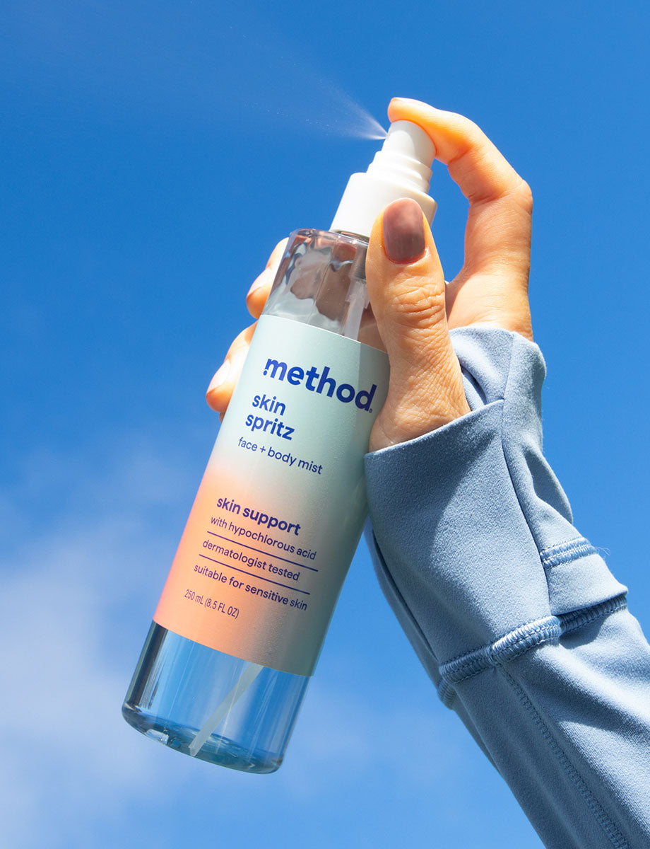 ボディローション PhytoThermal Hydro-activating 500ml skin spritz face + body mist – method products