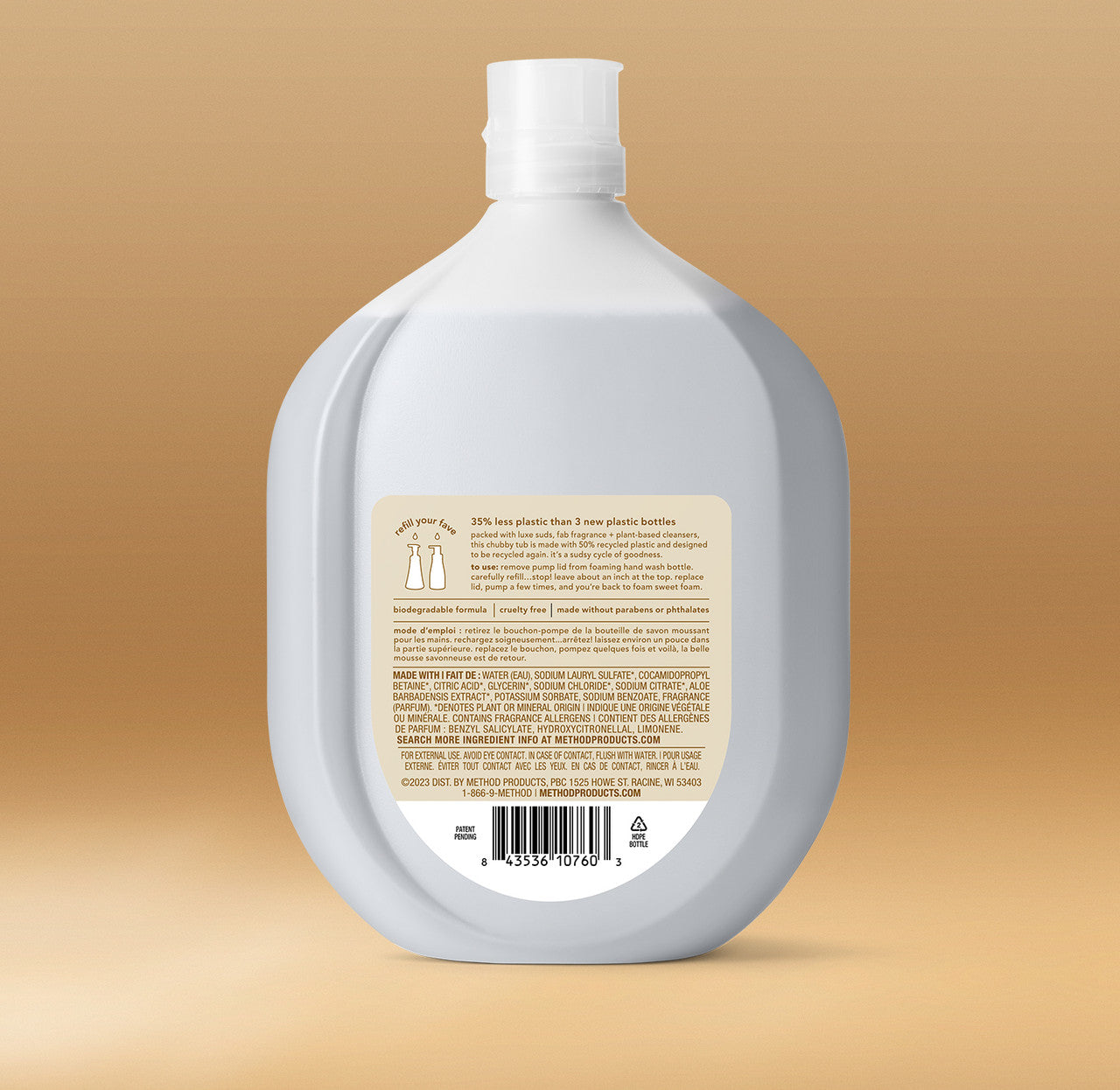 foaming hand wash refill - ylang ylang + hyacinth, 28 fl oz