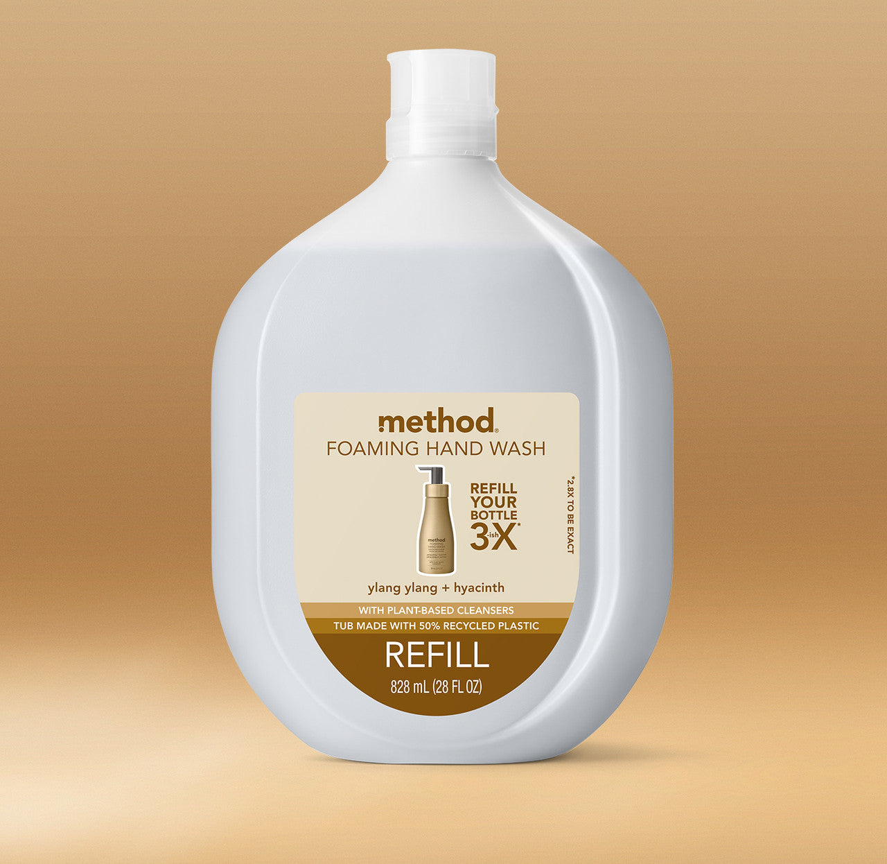 foaming hand wash refill - ylang ylang + hyacinth, 28 fl oz
