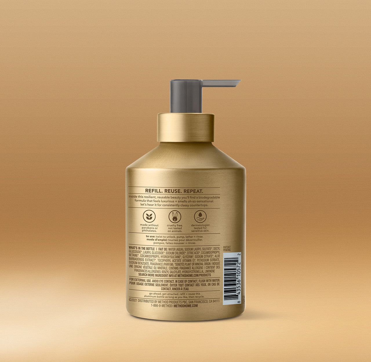 gel hand wash - ylang ylang + hyacinth, 12 fl oz