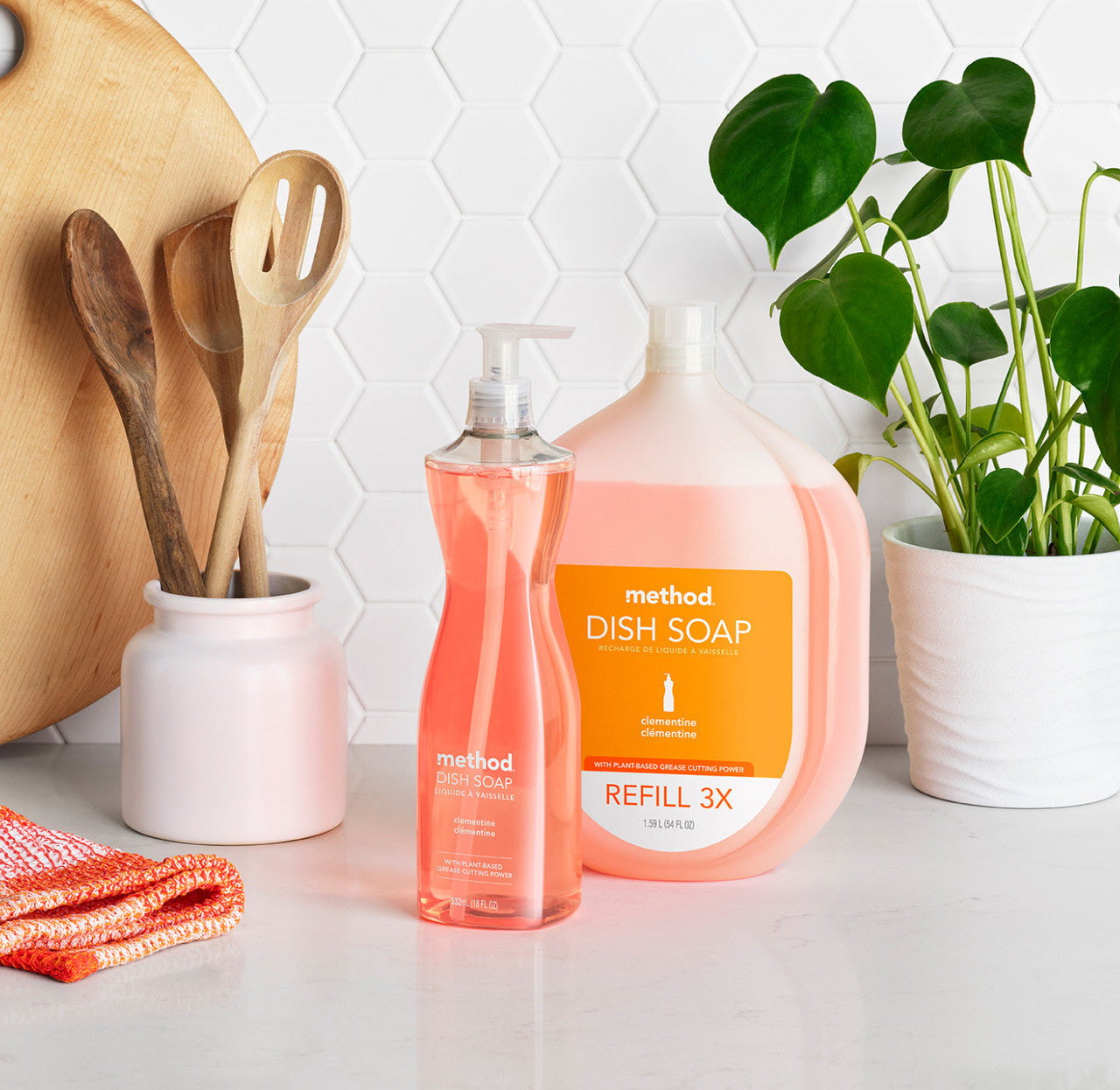 Method Dish Soap Refill Clementine - Thumbnail 2