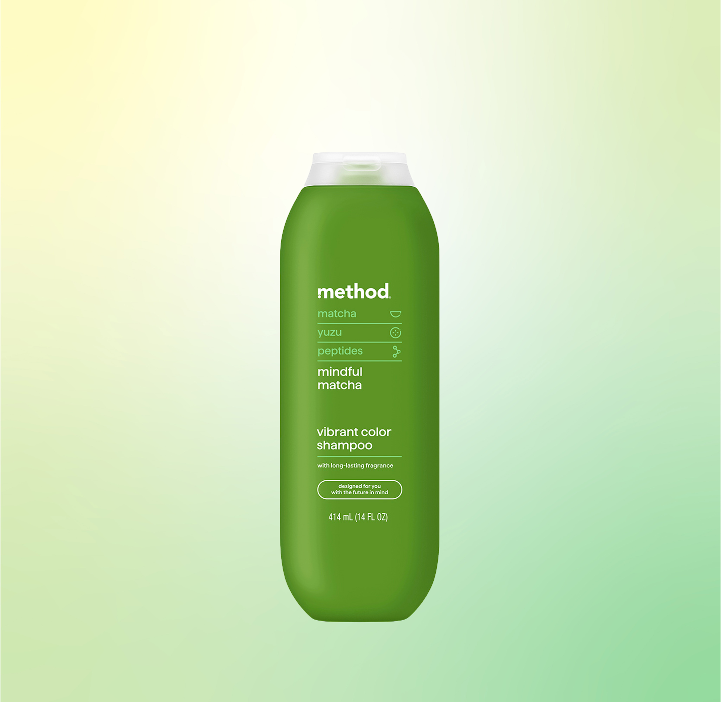 mindful matcha vibrant color shampoo – method products