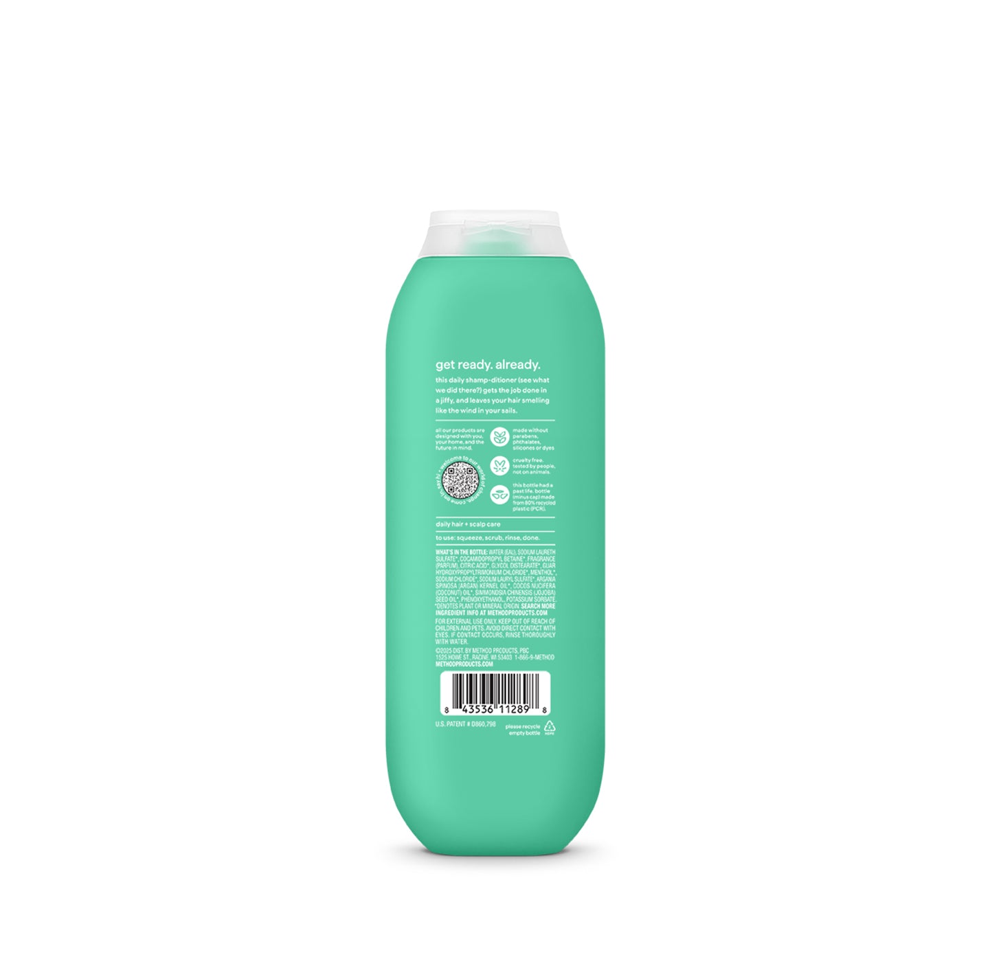 men 2-in-1 shampoo + conditioner - marine + mist, 14 fl oz