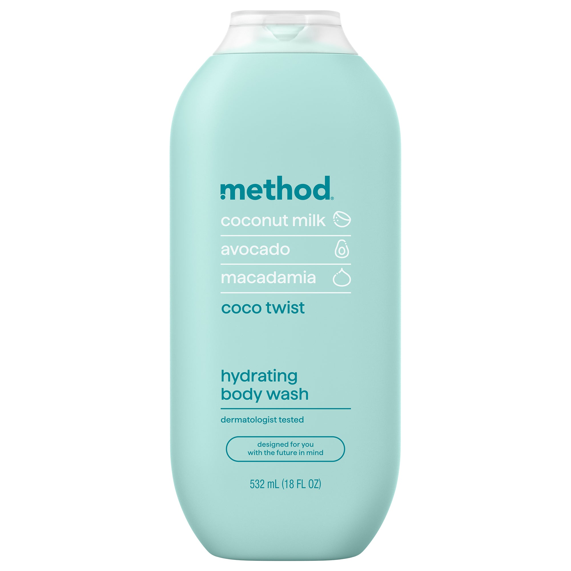 hydrating body wash - coco twist, 18 fl oz