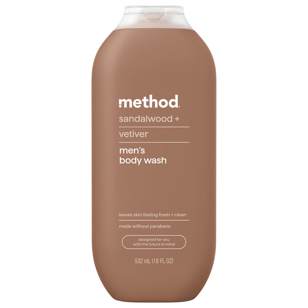 body wash sandalwood + vetiver