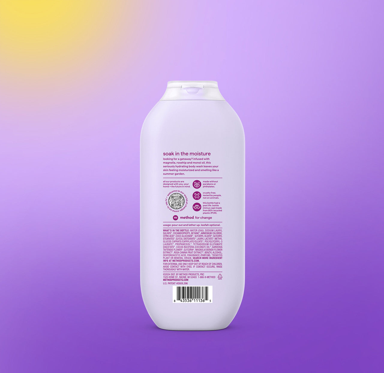 hydrating body wash - serene escape, 18 fl oz