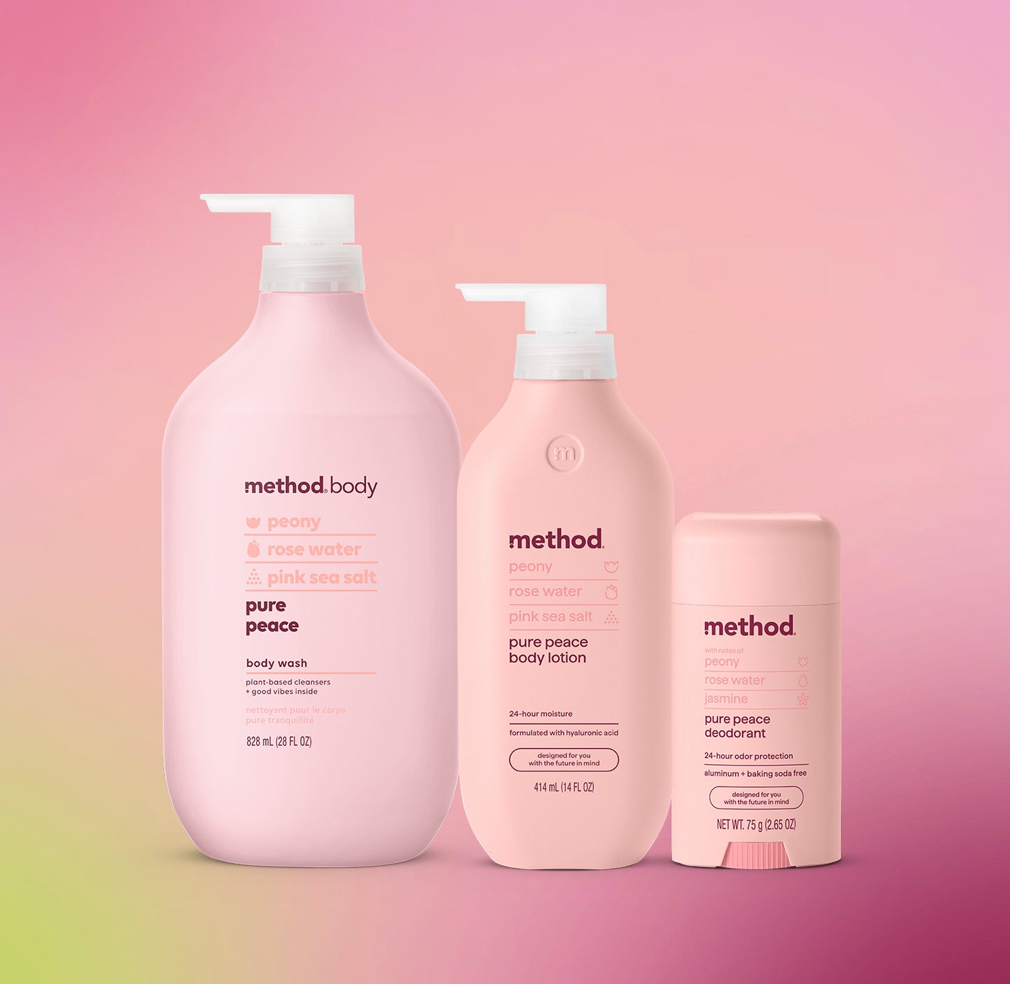 Method Body Coding method body bundle, pure peace, 44.65 oz – method products