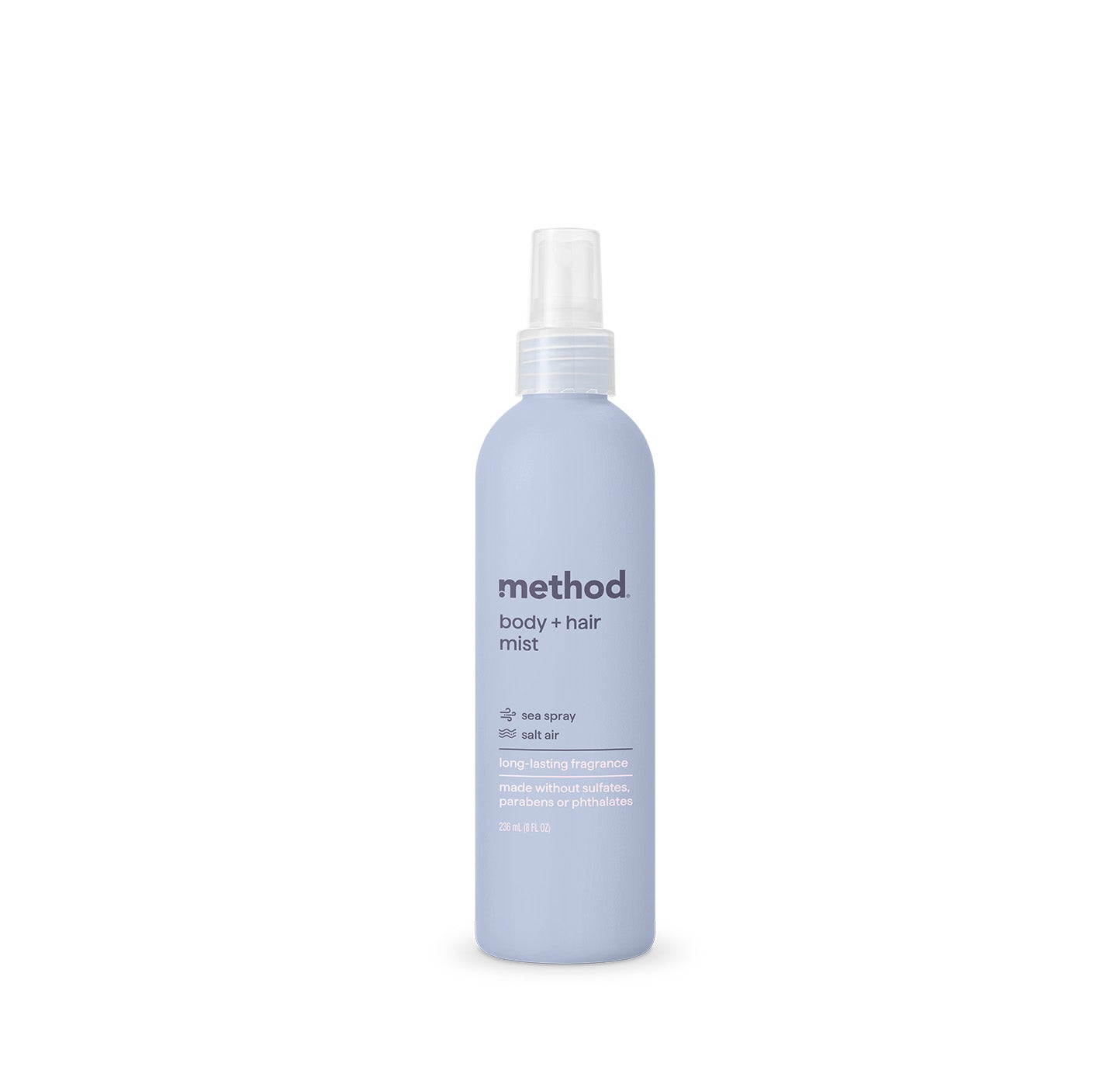 body + hair mist - sea spray + salt air, 8 fl oz – method