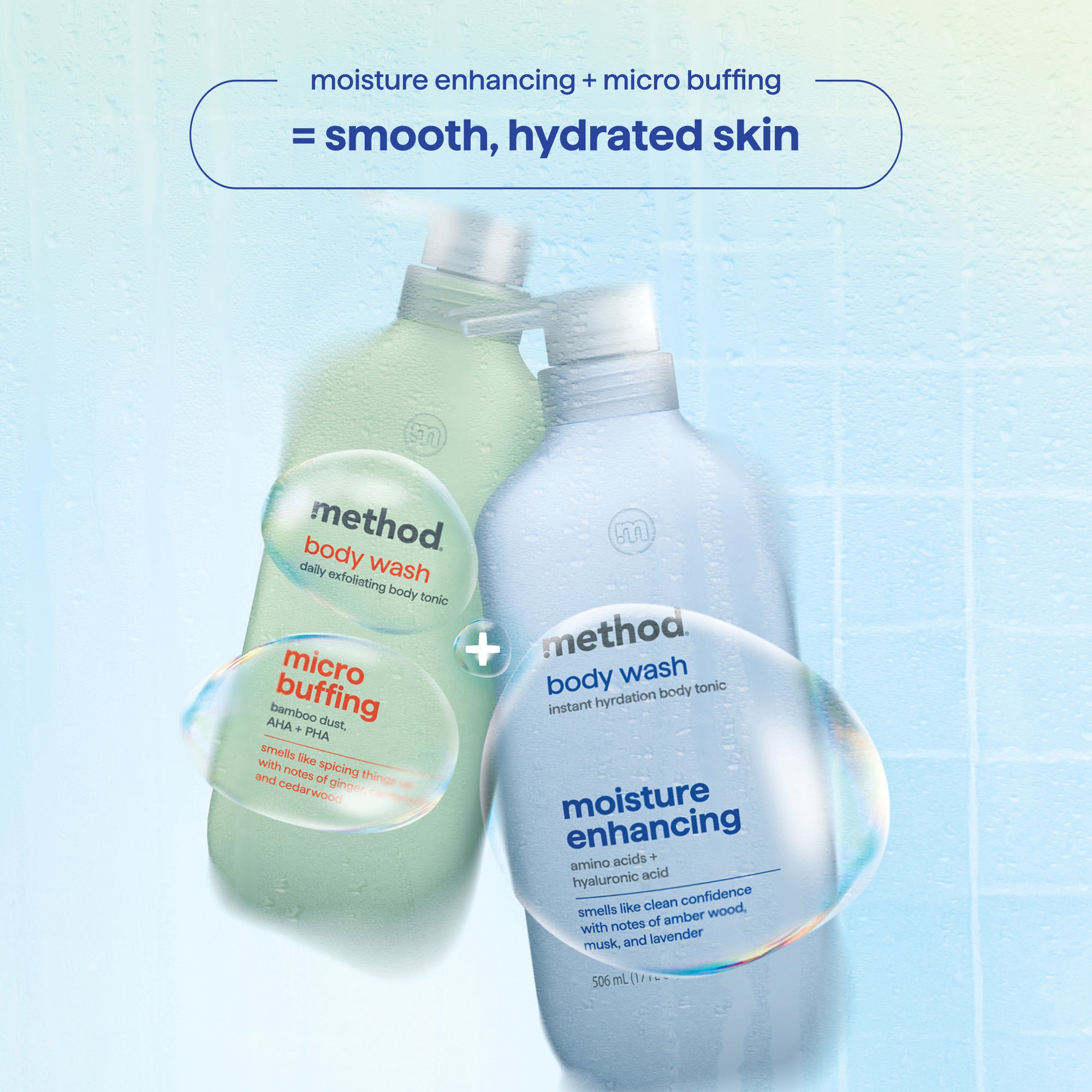 body wash tonic - moisture enhancing, amino acids + hyaluronic
