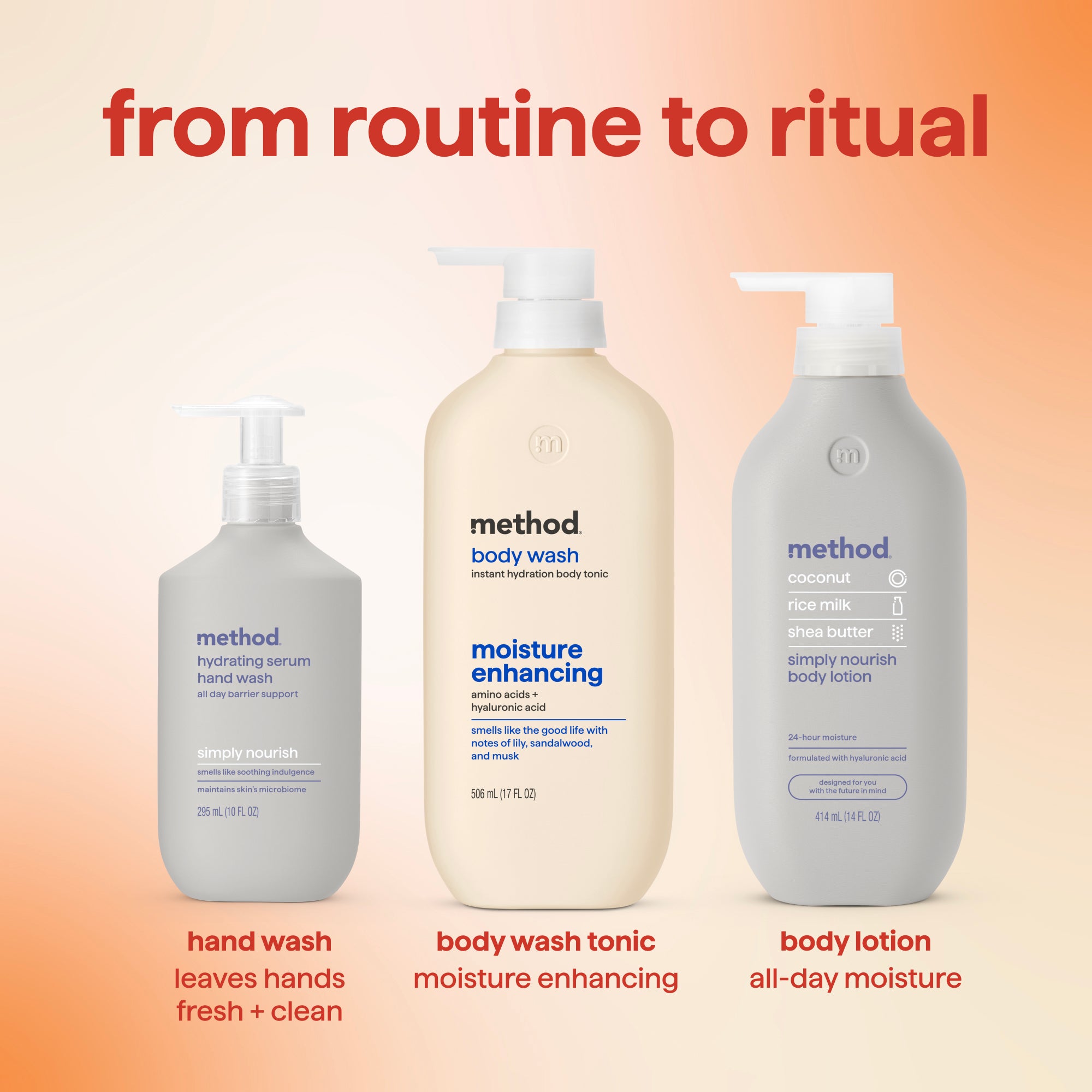 body wash tonic - moisture enhancing, amino acids + hyaluronic