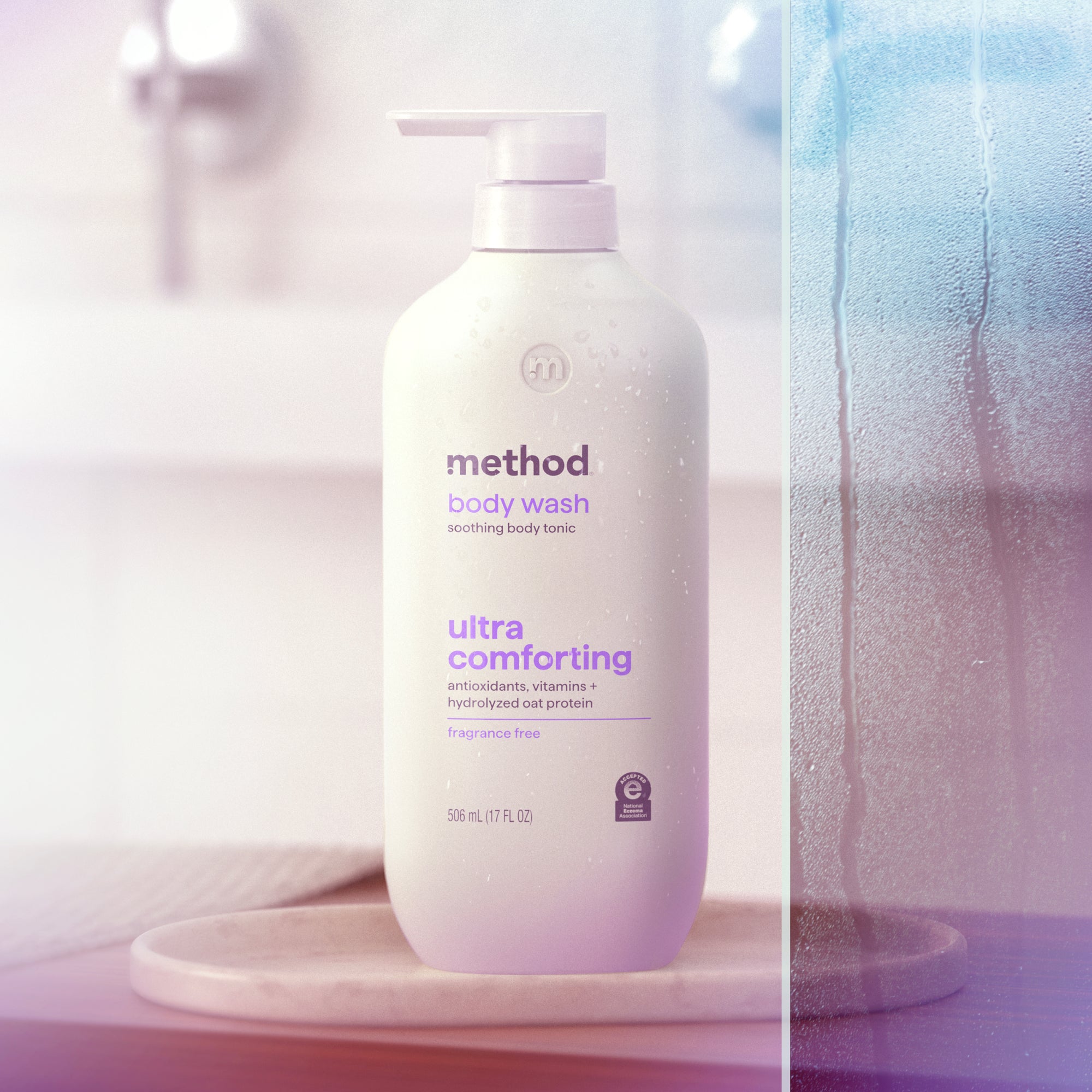 body wash tonic - ultra comforting, antioxidants, vitamins + hydrolyzed oat protein, 17 fl oz