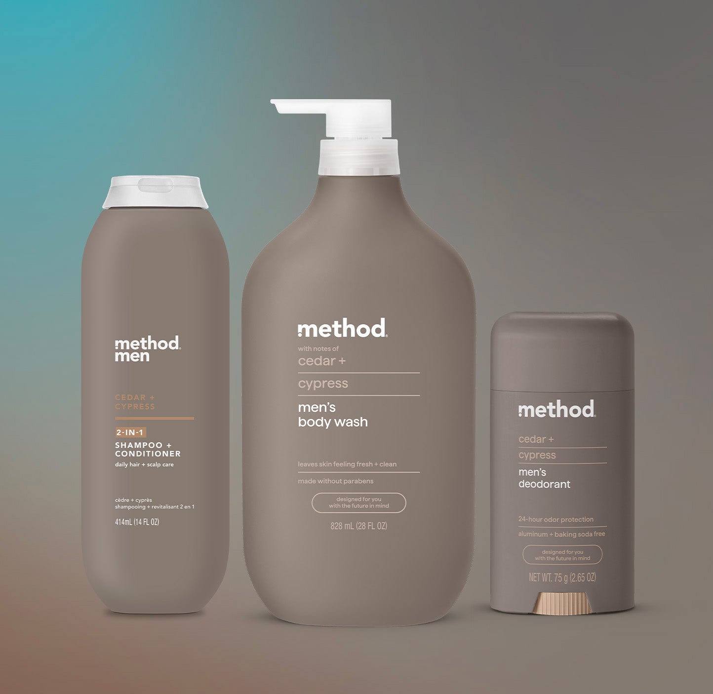 men bundle - cedar + cypress