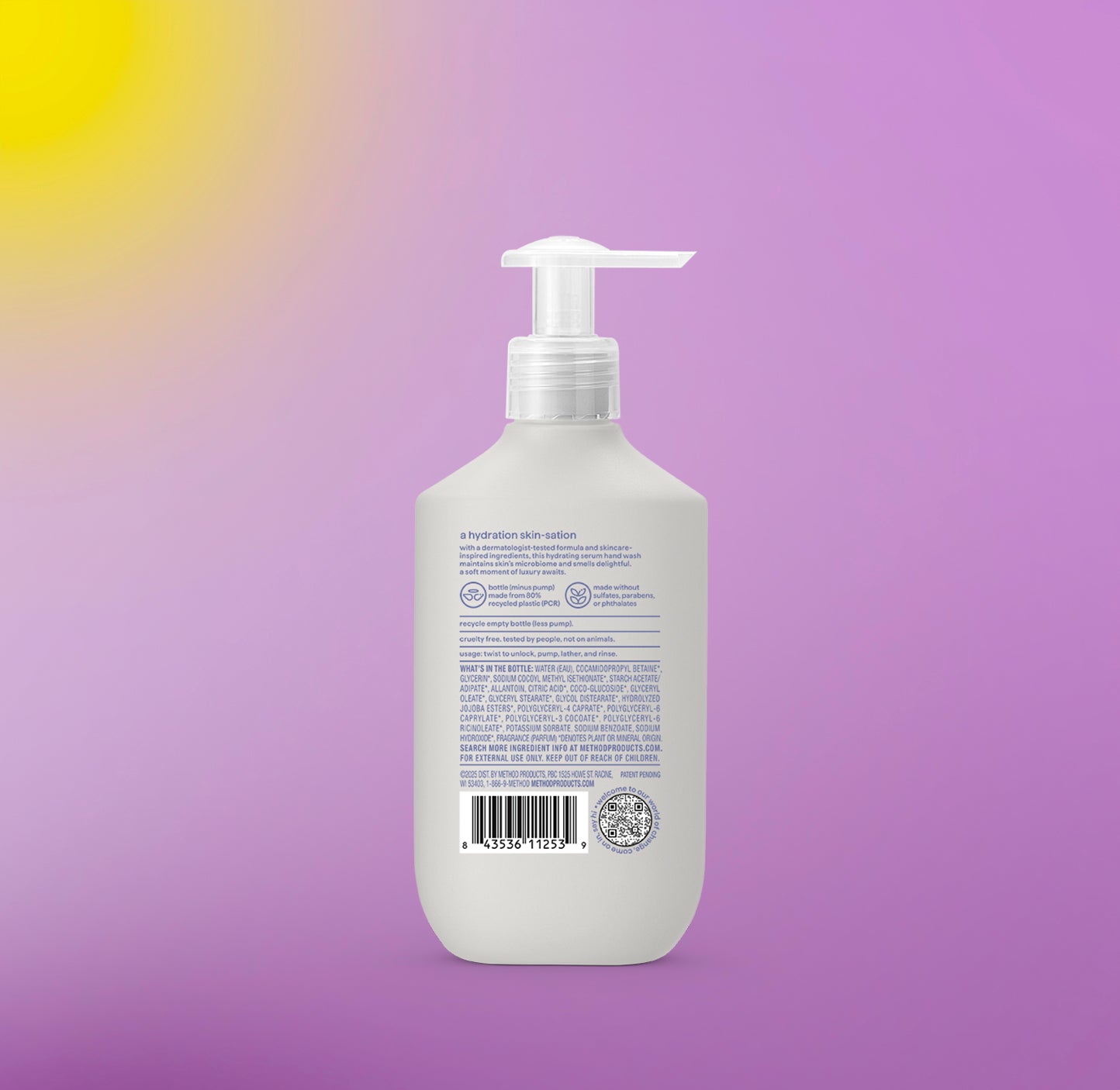 hydrating serum hand wash - simply nourish, 10 oz
