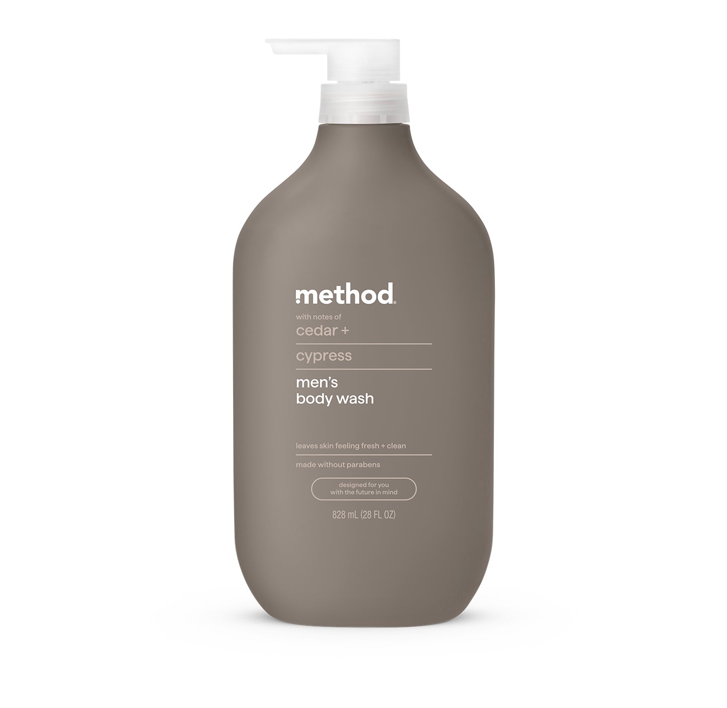 method men's Body Wash, Cedar + Cypress - Moisturizes & Cleanses