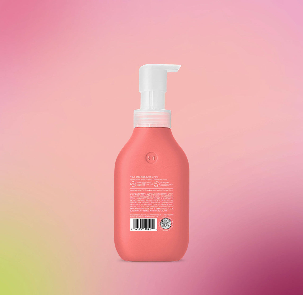 dream foam | foaming body wash - jasmine + sandalwood, 13.5 fl oz