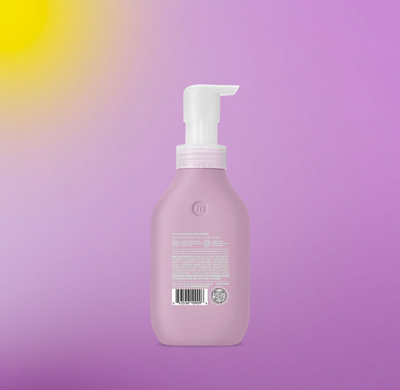dream foam | foaming body wash - tuberose + white flower, 13.5 fl
