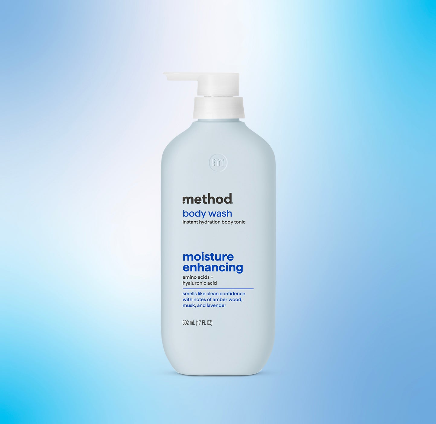body wash tonic - moisture enhancing, amino acids + hyaluronic acid, 17 fl oz