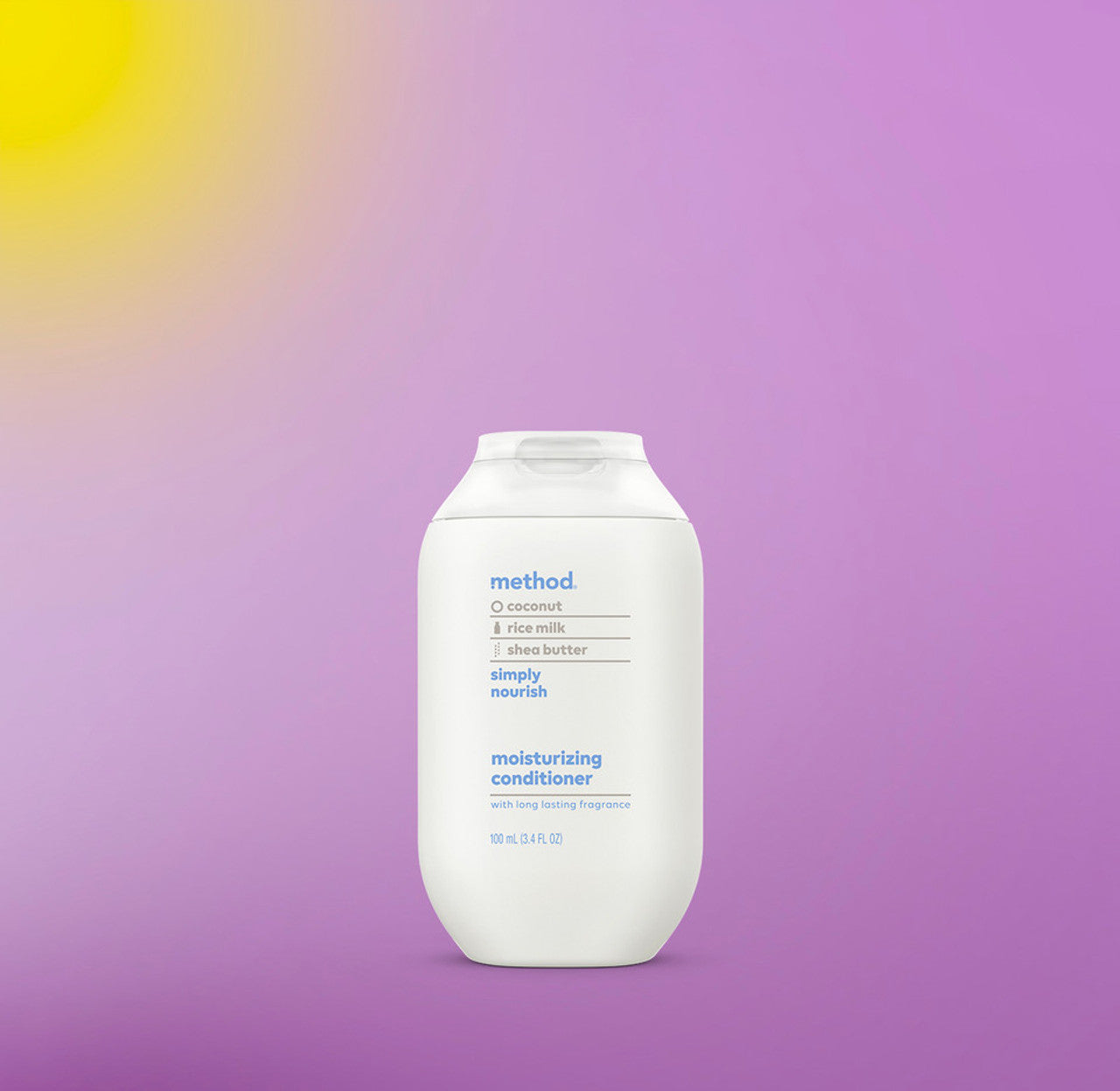 【３本セット】【未使用・新品】Nourish Body Wash 1000mL travel-sized gift set trio - simply nourish, 10.2 oz – method products