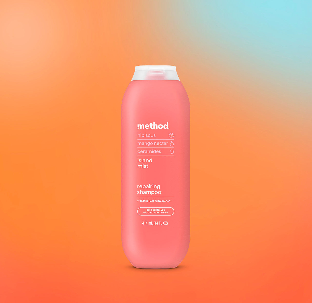 shower trio - island mist, 45.5 oz – method products