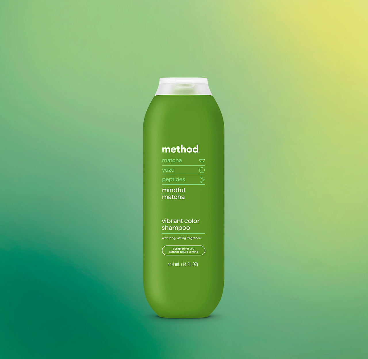 mindful matcha vibrant color shampoo – method products
