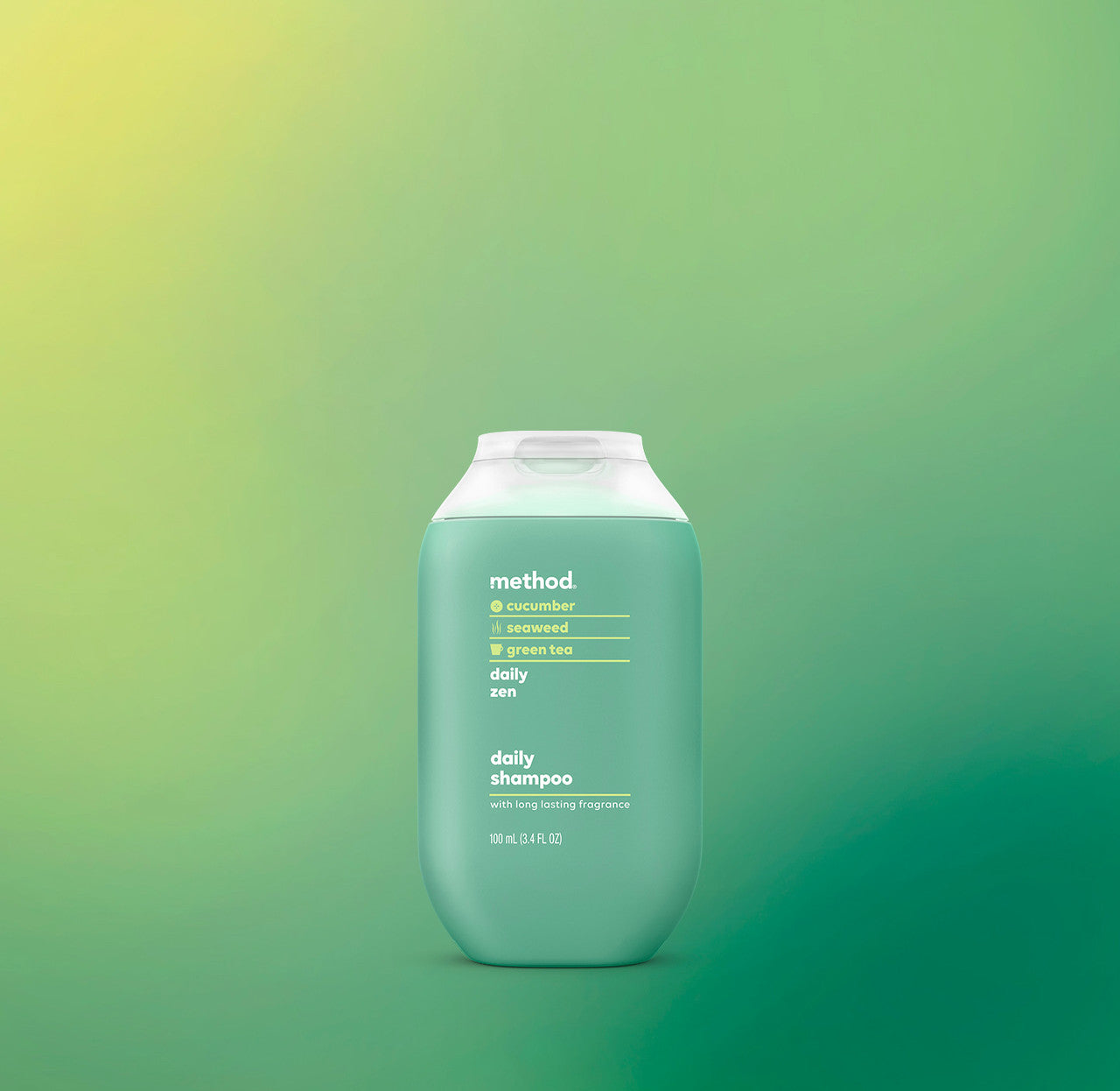 everyday shampoo - daily zen, 3.4 fl oz