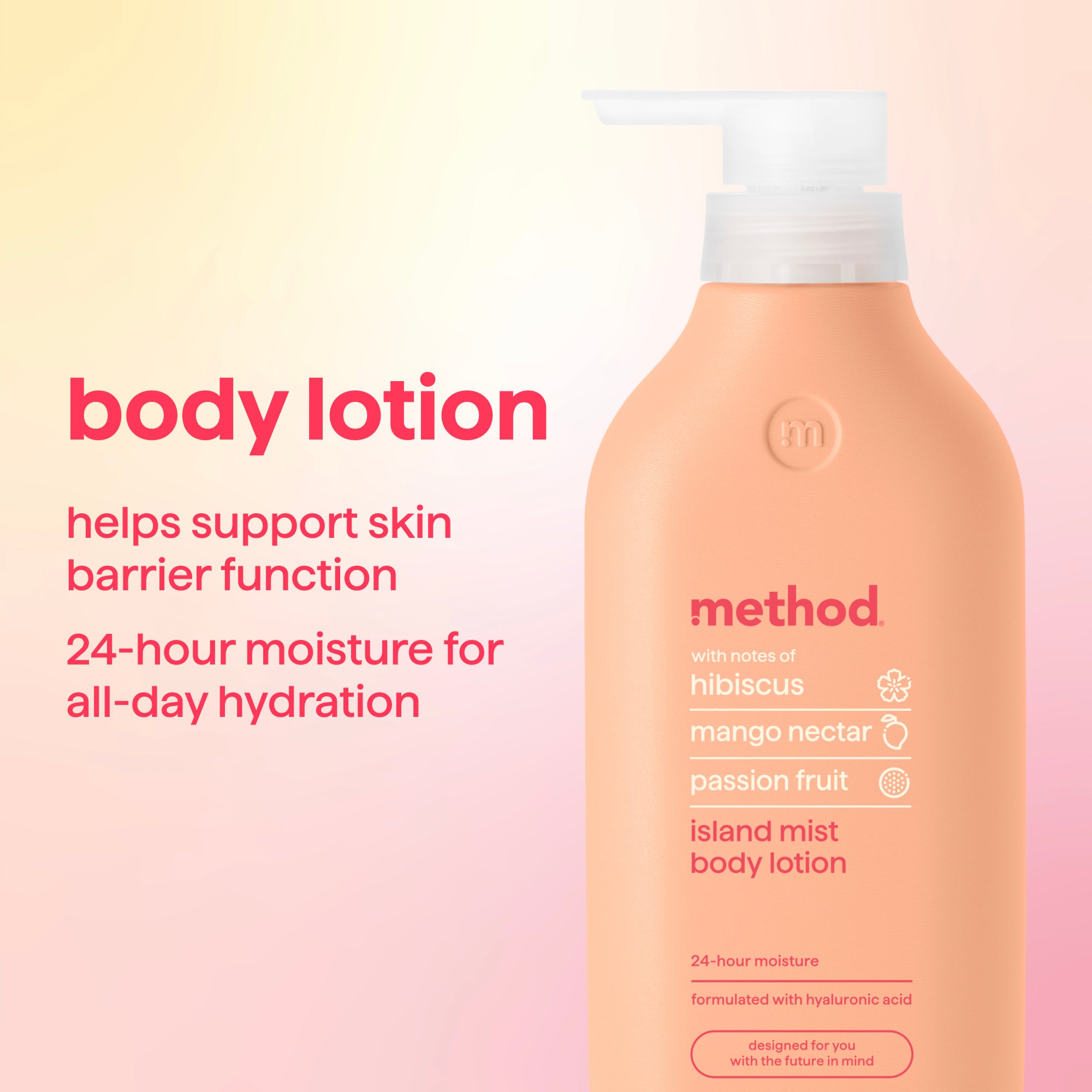 body lotion - island mist, 14 fl oz