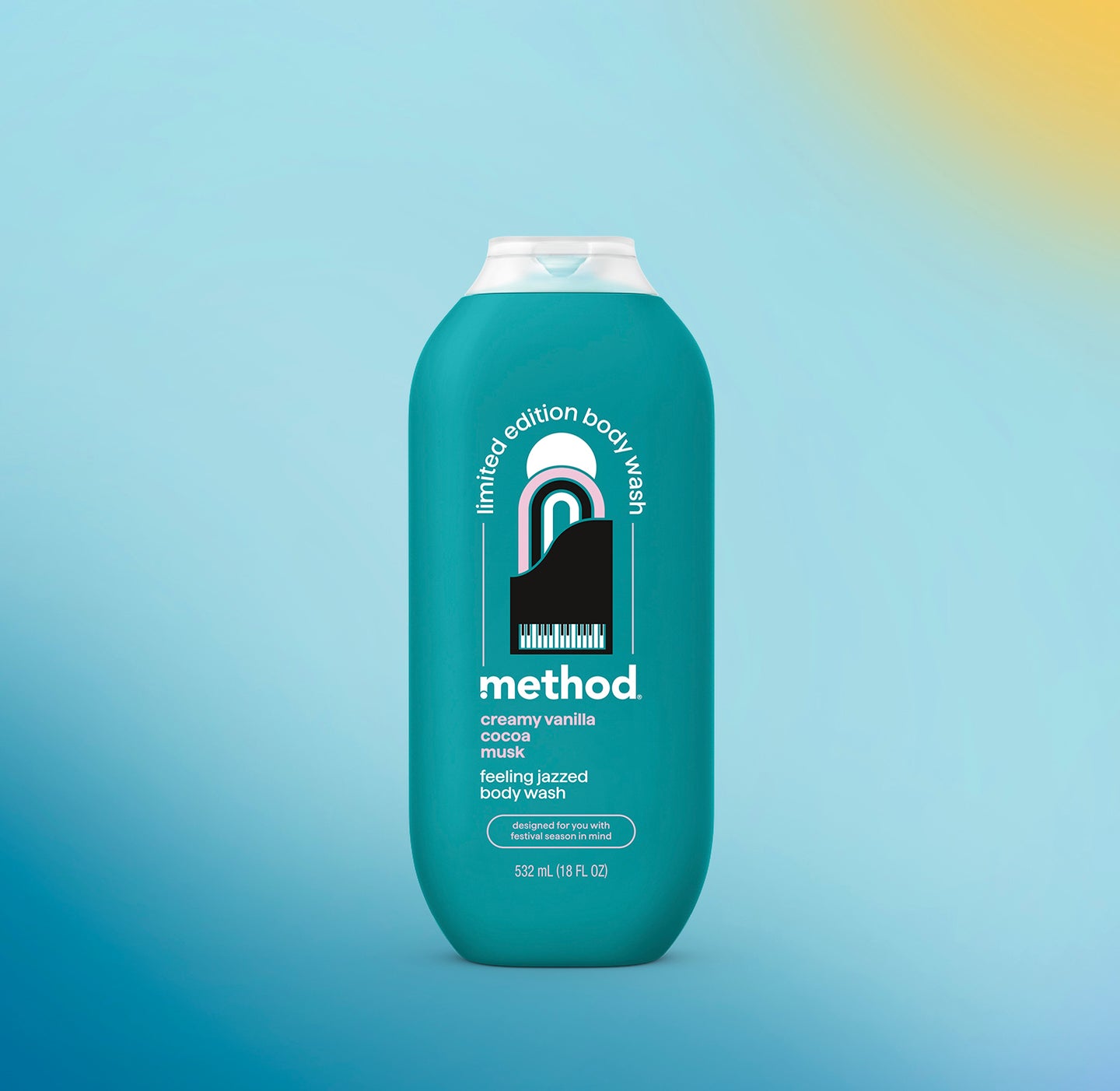 Vanilla Body Wash | Feeling Jazzed - 18 oz | Method Body – method products