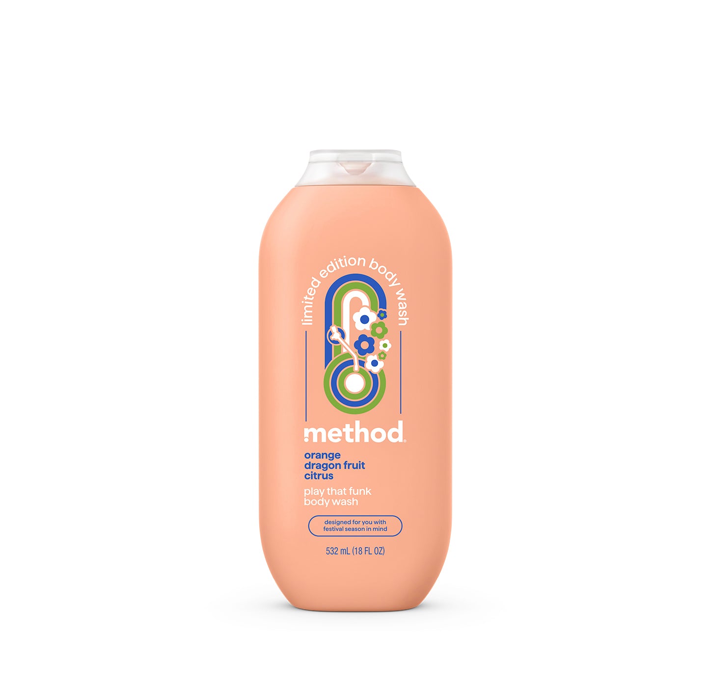 Orange Body Wash | Play that Funk - 18 oz | Method Body – method