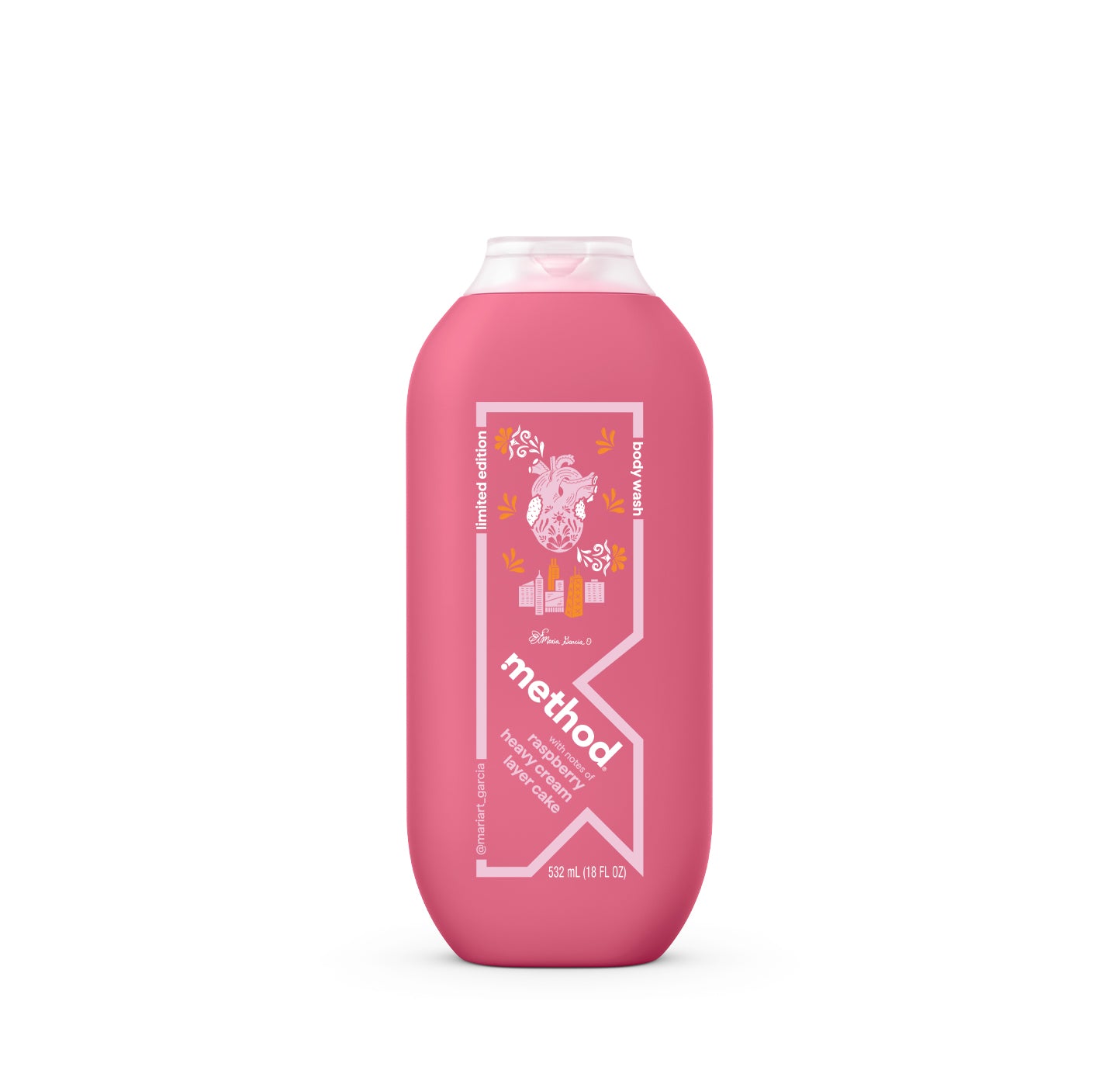 limited edition body wash, artist collection, chicago – method
