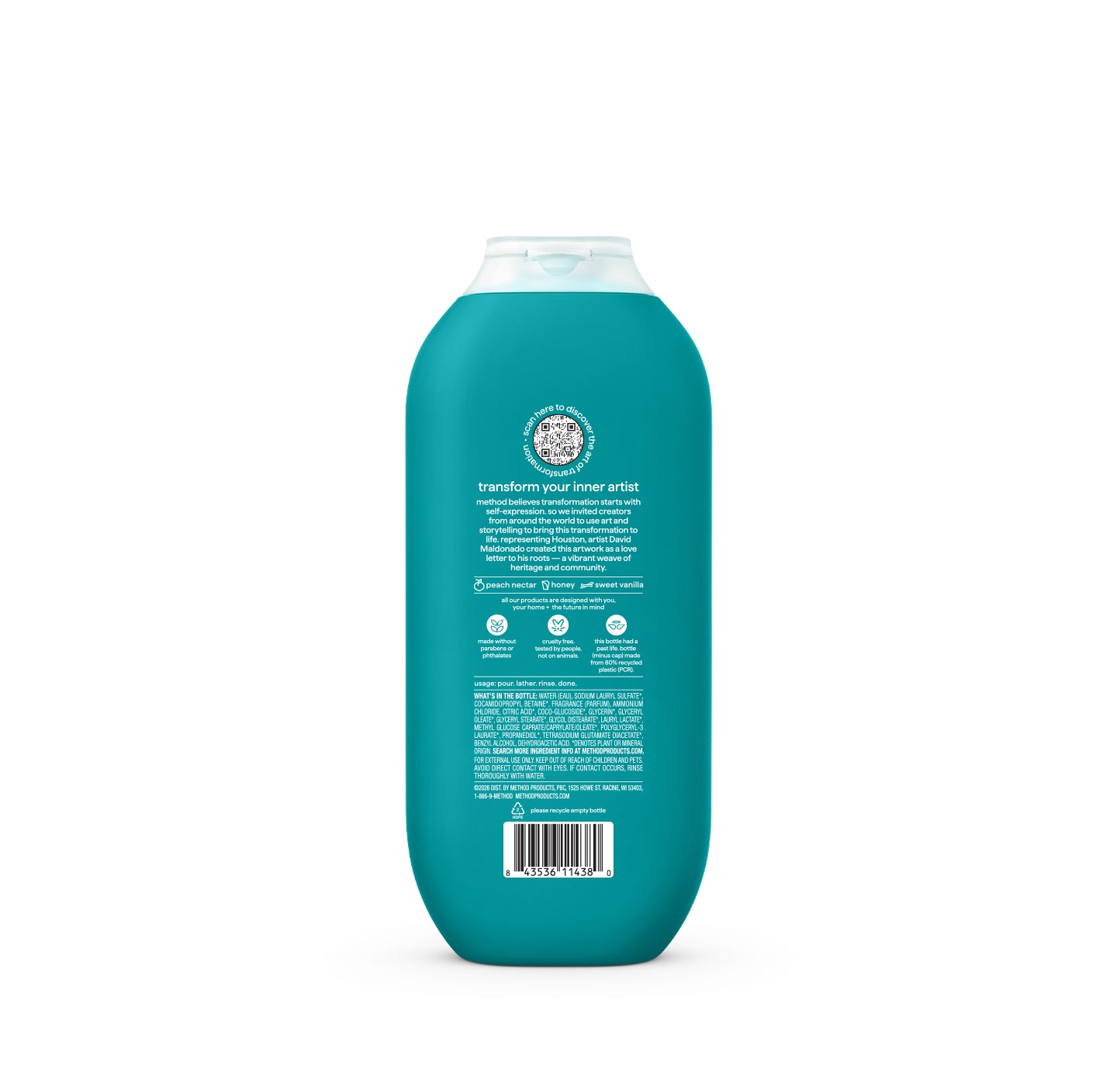 limited edition body wash, artist collection, houston