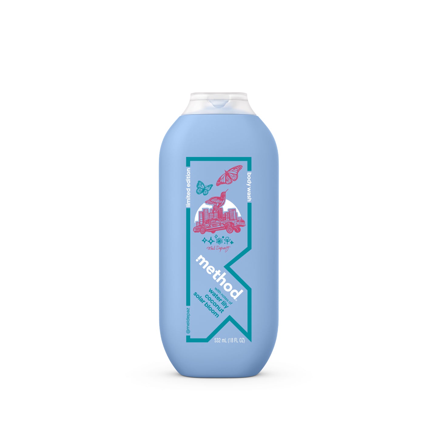 limited edition body wash, artist collection, los angeles