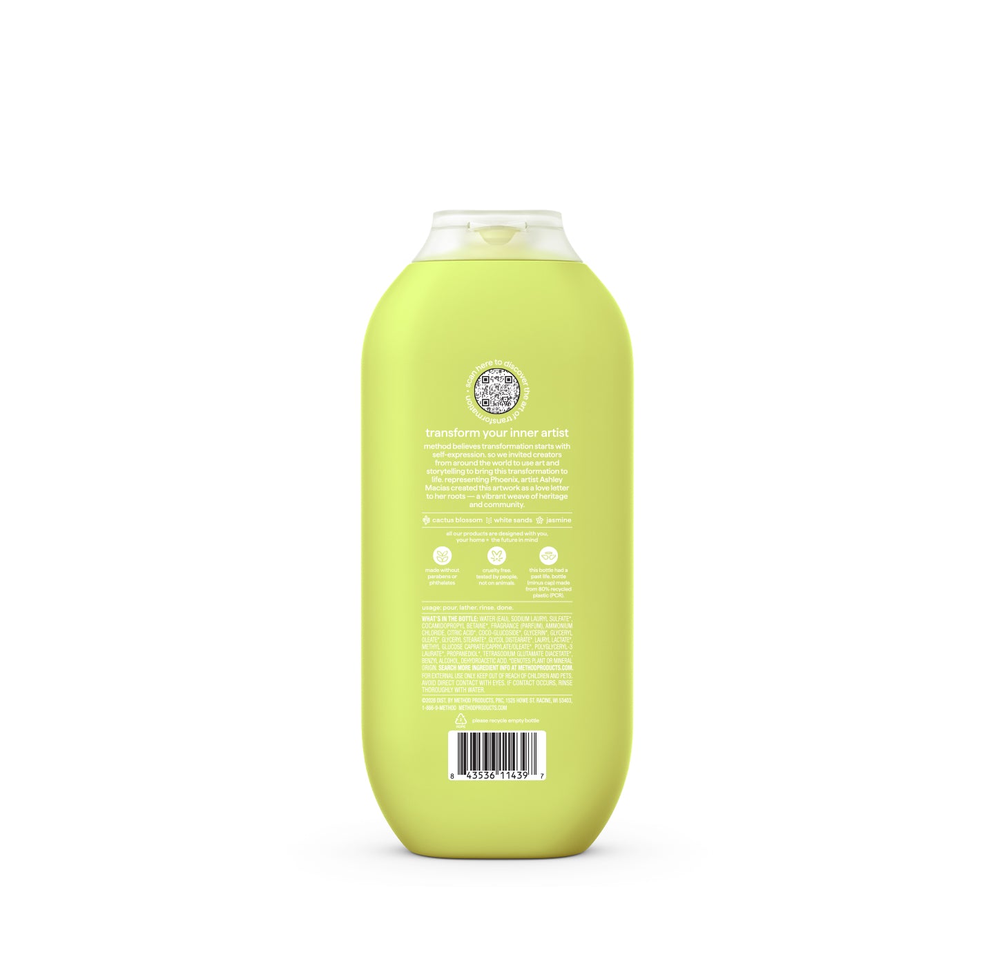 limited edition body wash, artist collection, phoenix