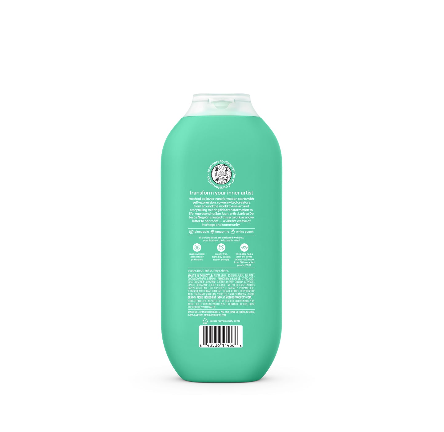 limited edition body wash, artist collection, san juan