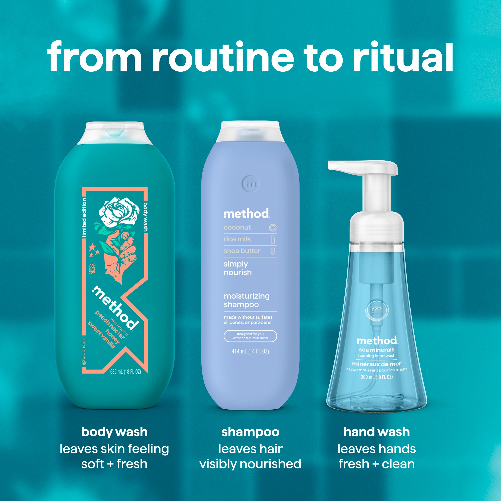 limited edition body wash, artist collection, houston