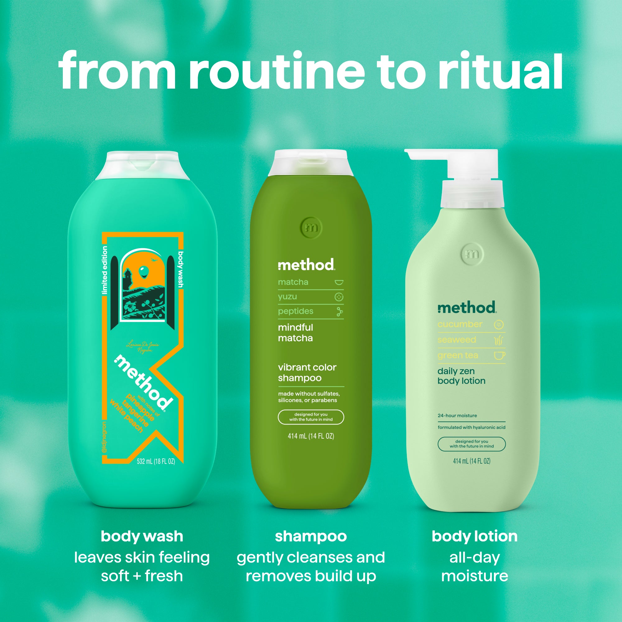 limited edition body wash, artist collection, san juan