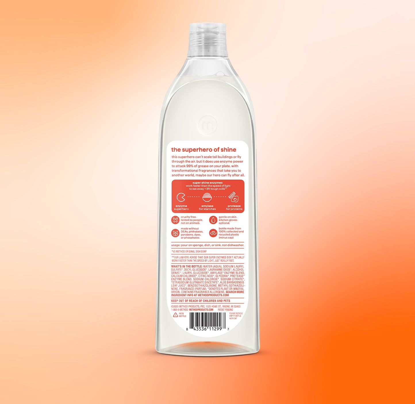 super shine liquid dish soap - among the orchards, 16 fl oz