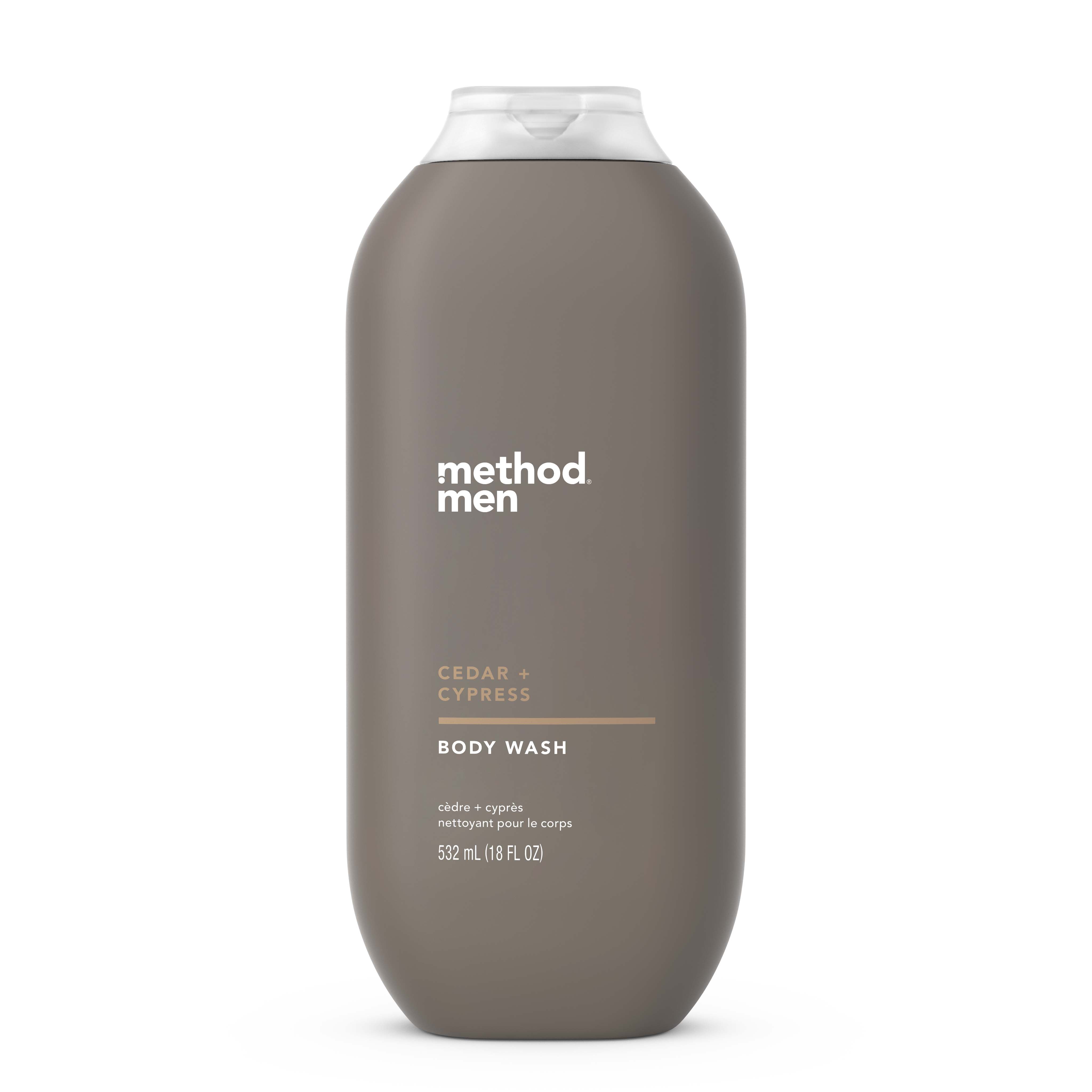 men body wash - cedar + cypress, 18 fl oz
