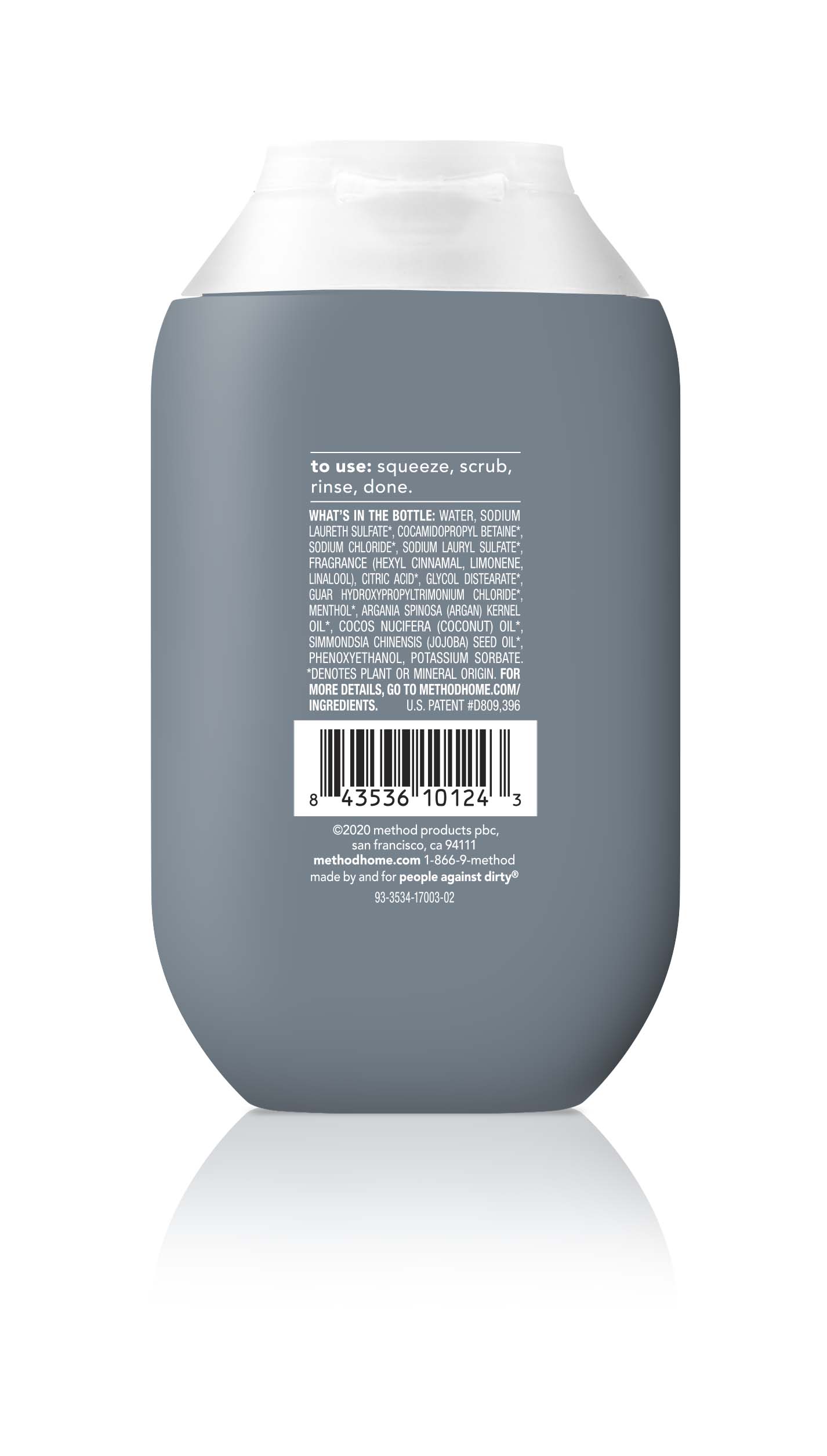 men 2-in-1 shampoo + conditioner - sea + surf, 3.4 fl oz