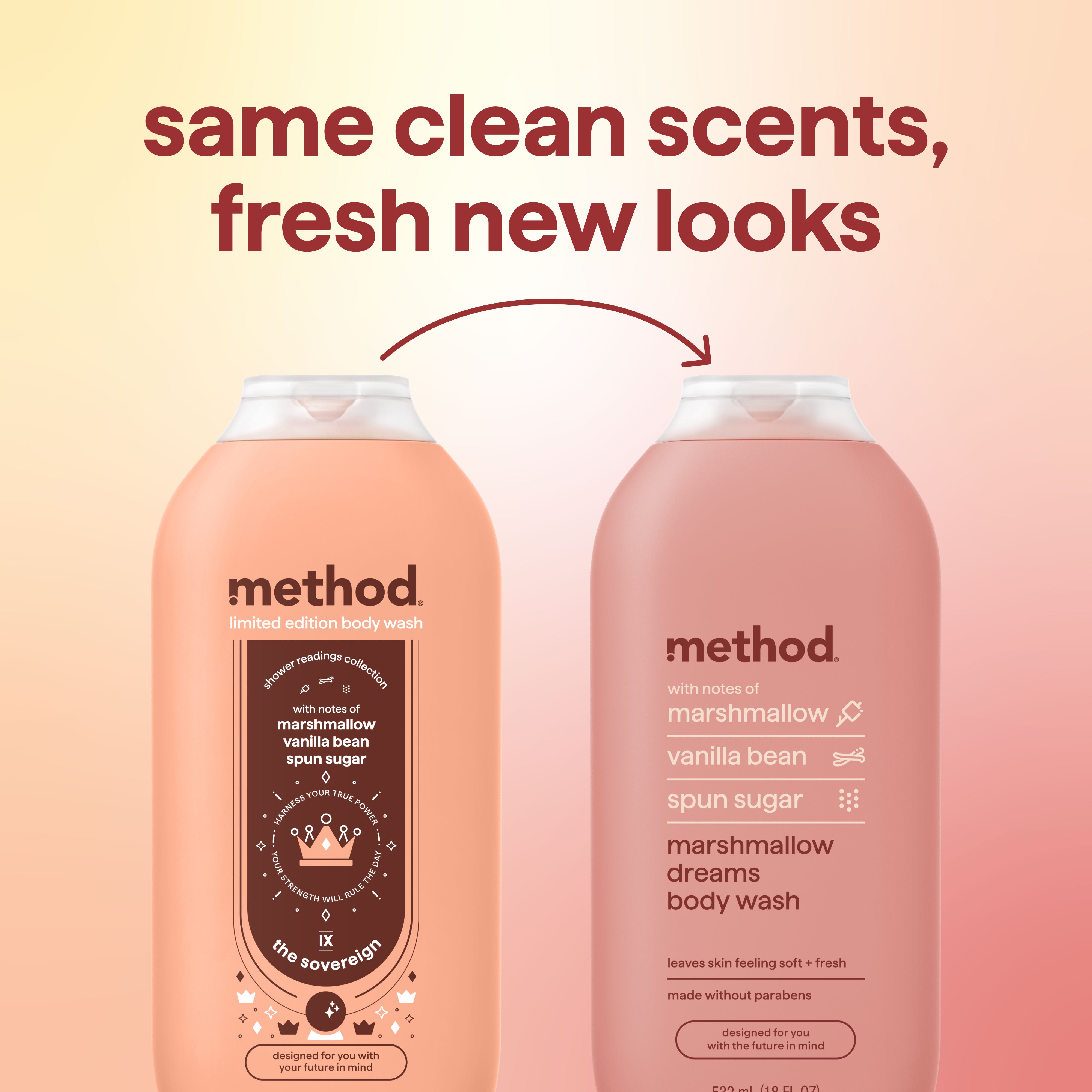body wash - marshmallow dreams, 18 fl oz