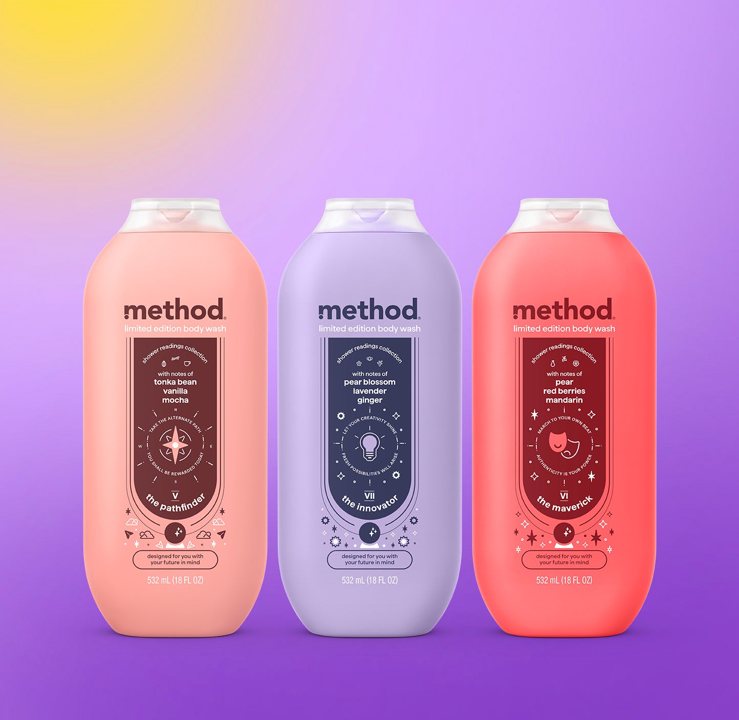 shower readings bundle, 54 fl oz