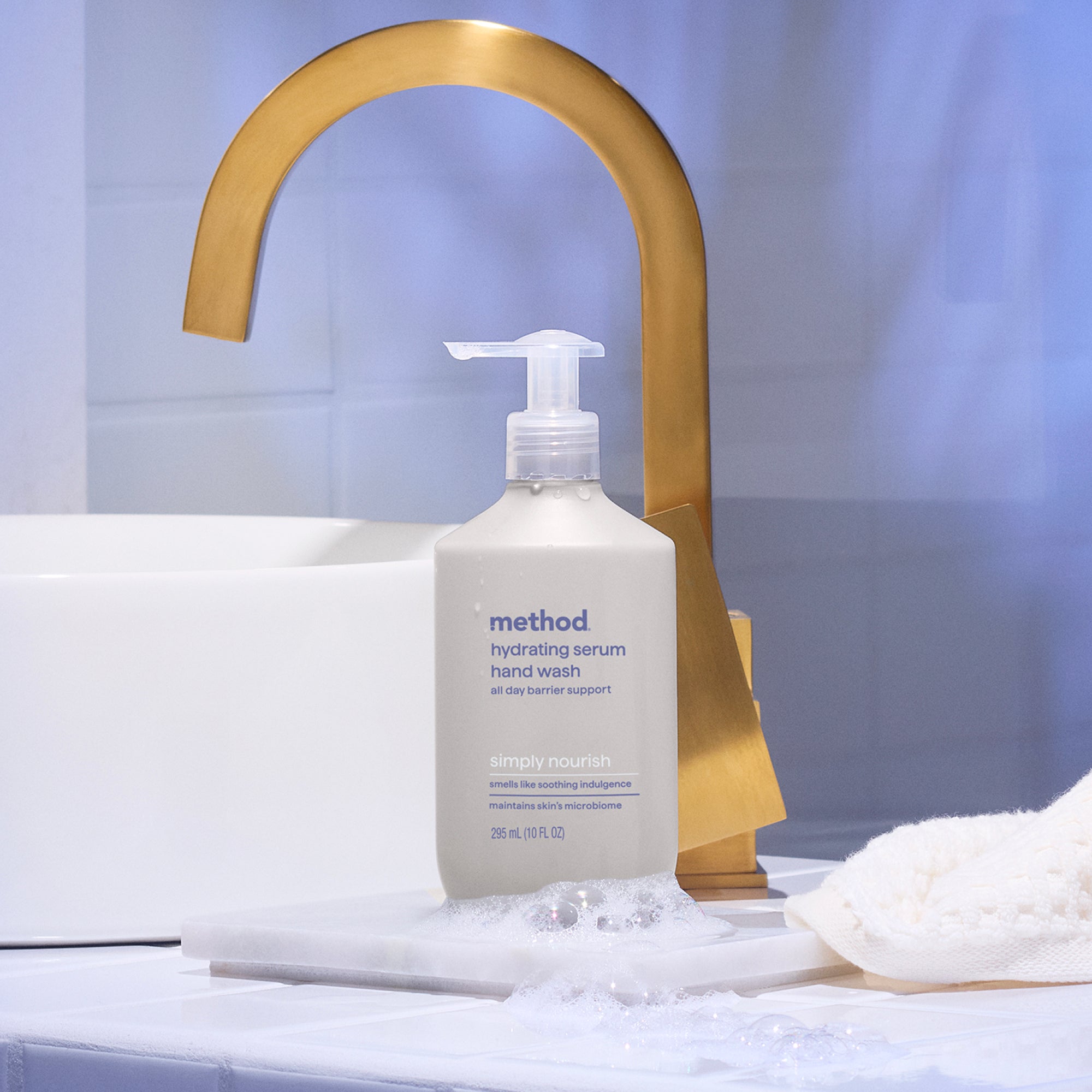 ボディローション PhytoThermal Hydro-activating 500ml hydrating serum hand wash - simply nourish, 10 oz – method products