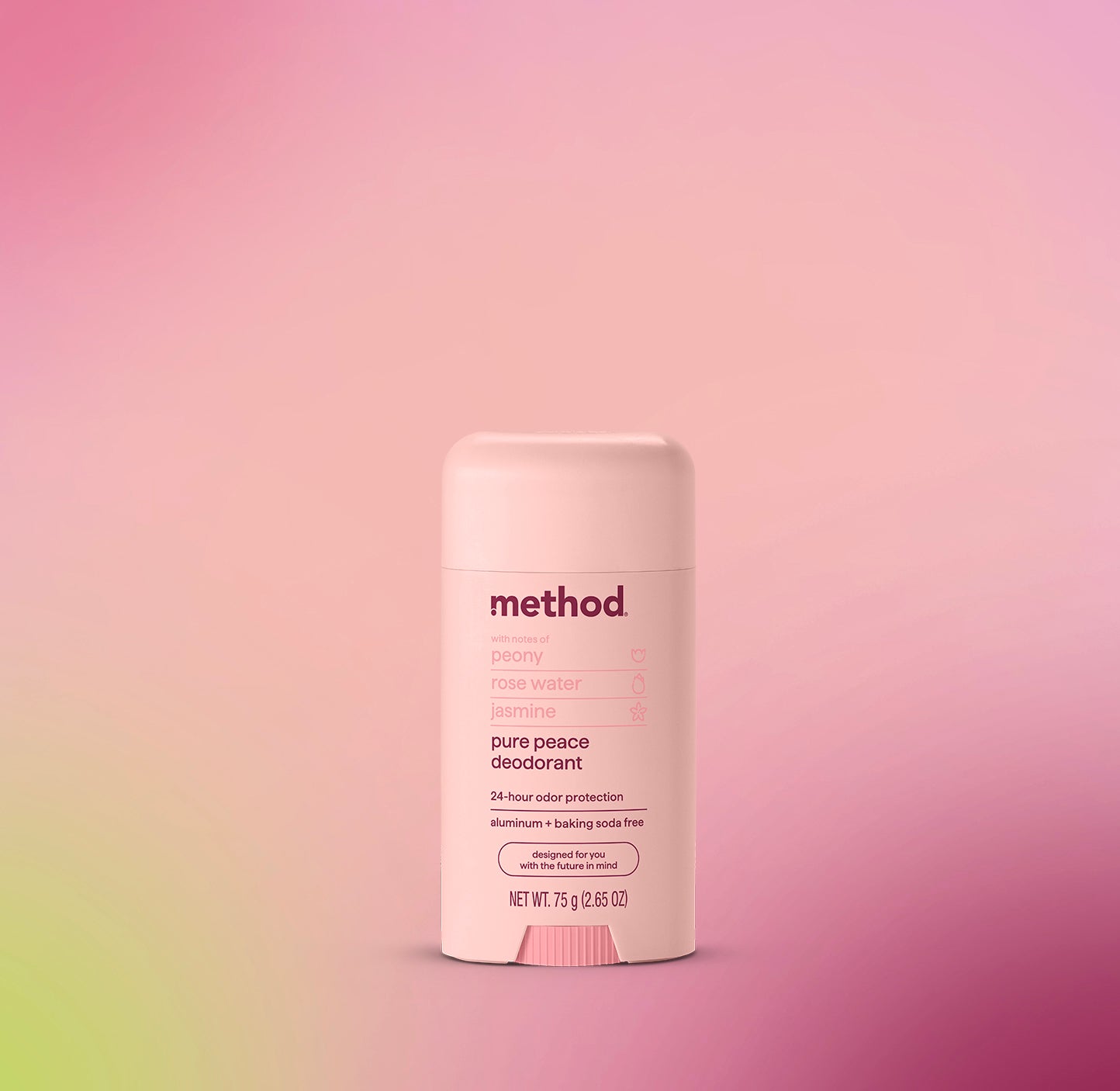 aluminum free deodorant - pure peace, 2.65 oz