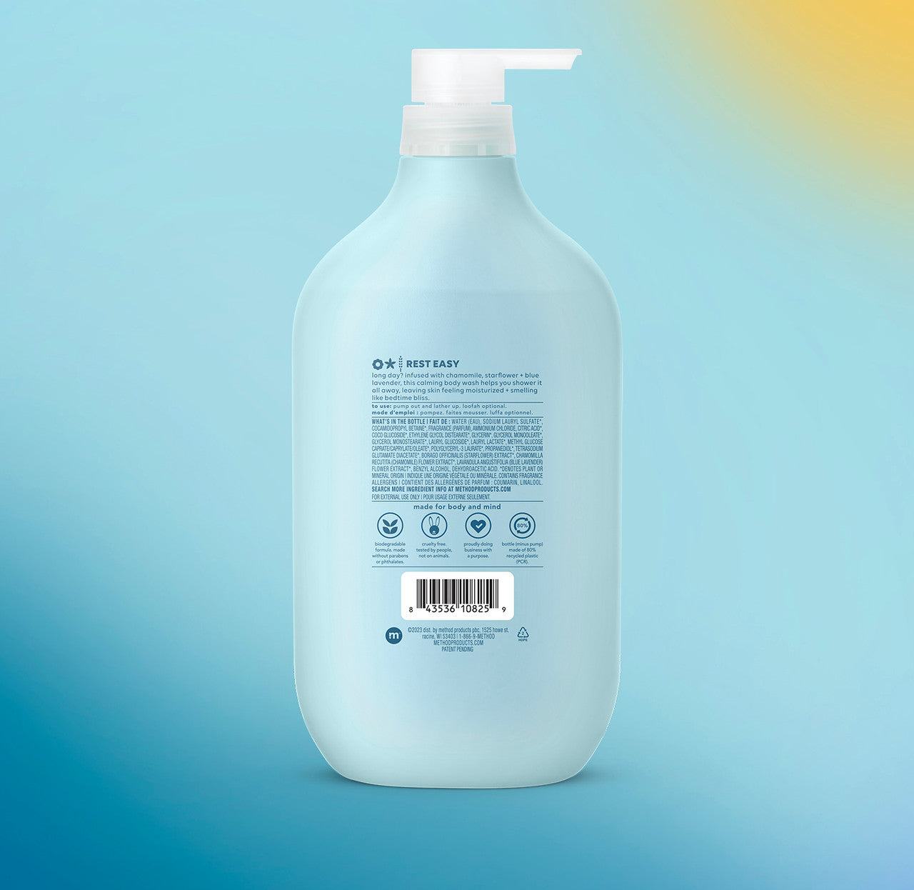 body wash - wind down, 28 fl oz