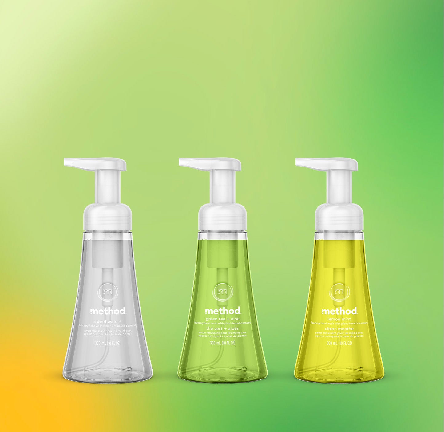Method Foaming Hand foaming hand wash variety trio, 30 oz – method products