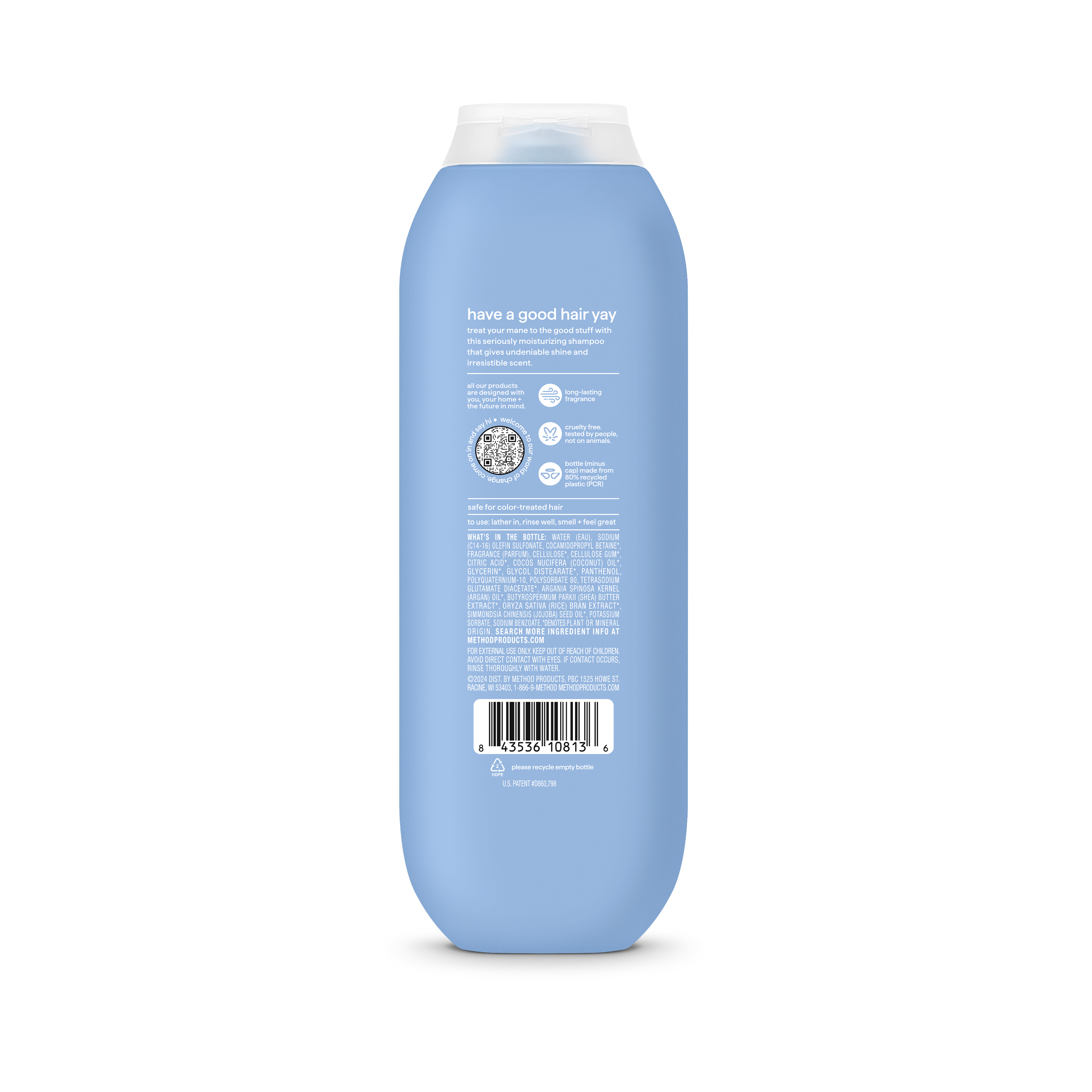 moisturizing shampoo - simply nourish, 14 fl oz