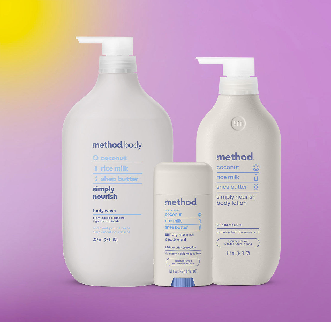 Simply Nourish Bundle | Method Body – method products