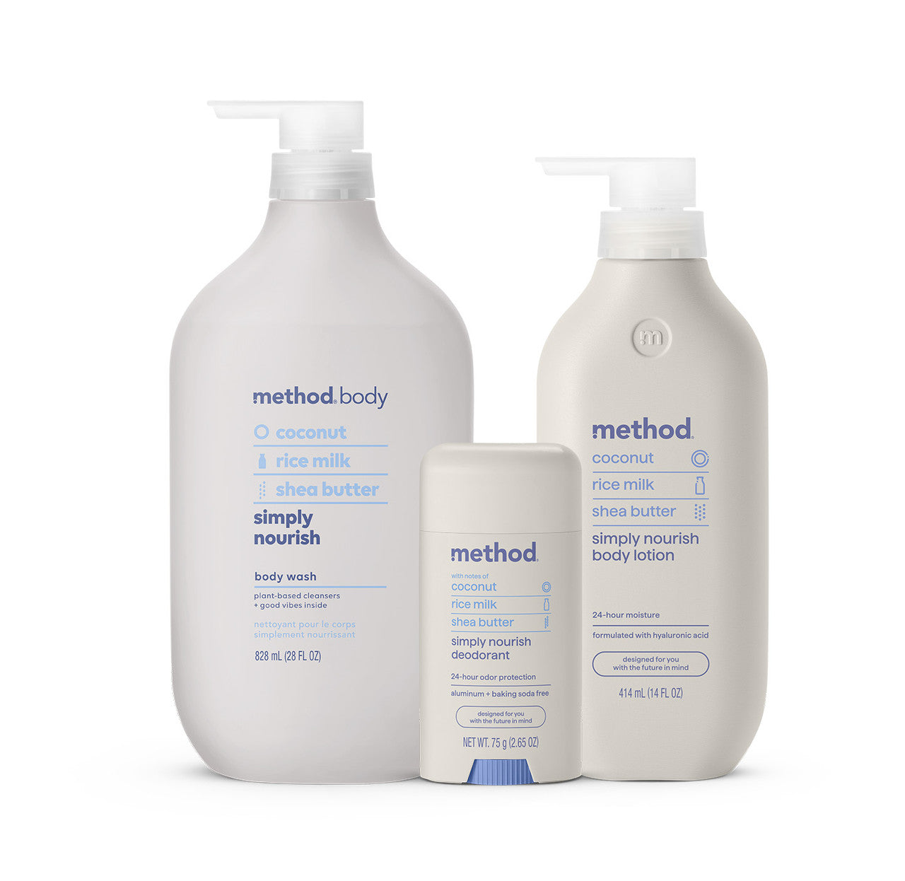 Method Cosmetics Simply Nourish Bundle | Method Body – method products