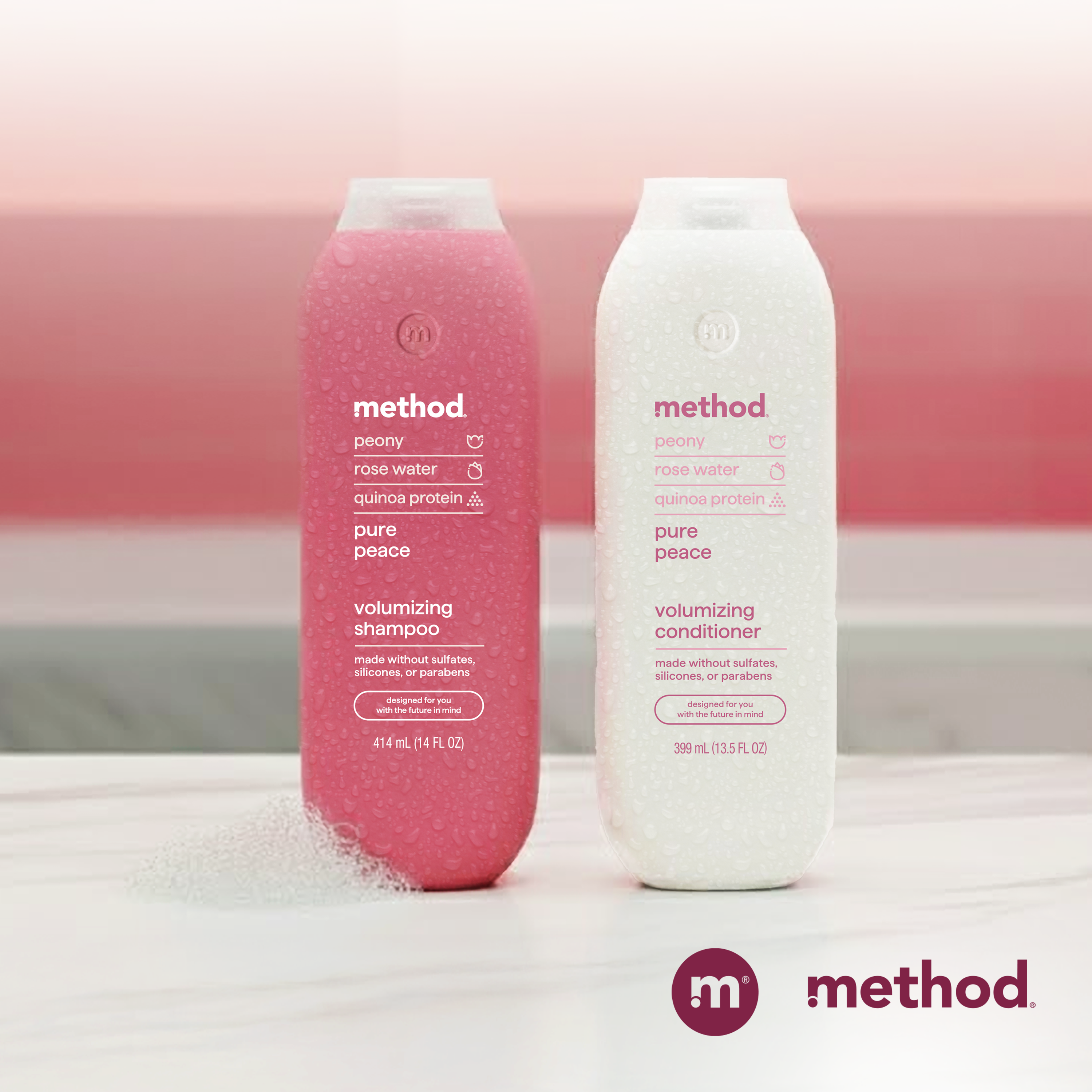 volumizing shampoo - pure peace, 14 fl oz