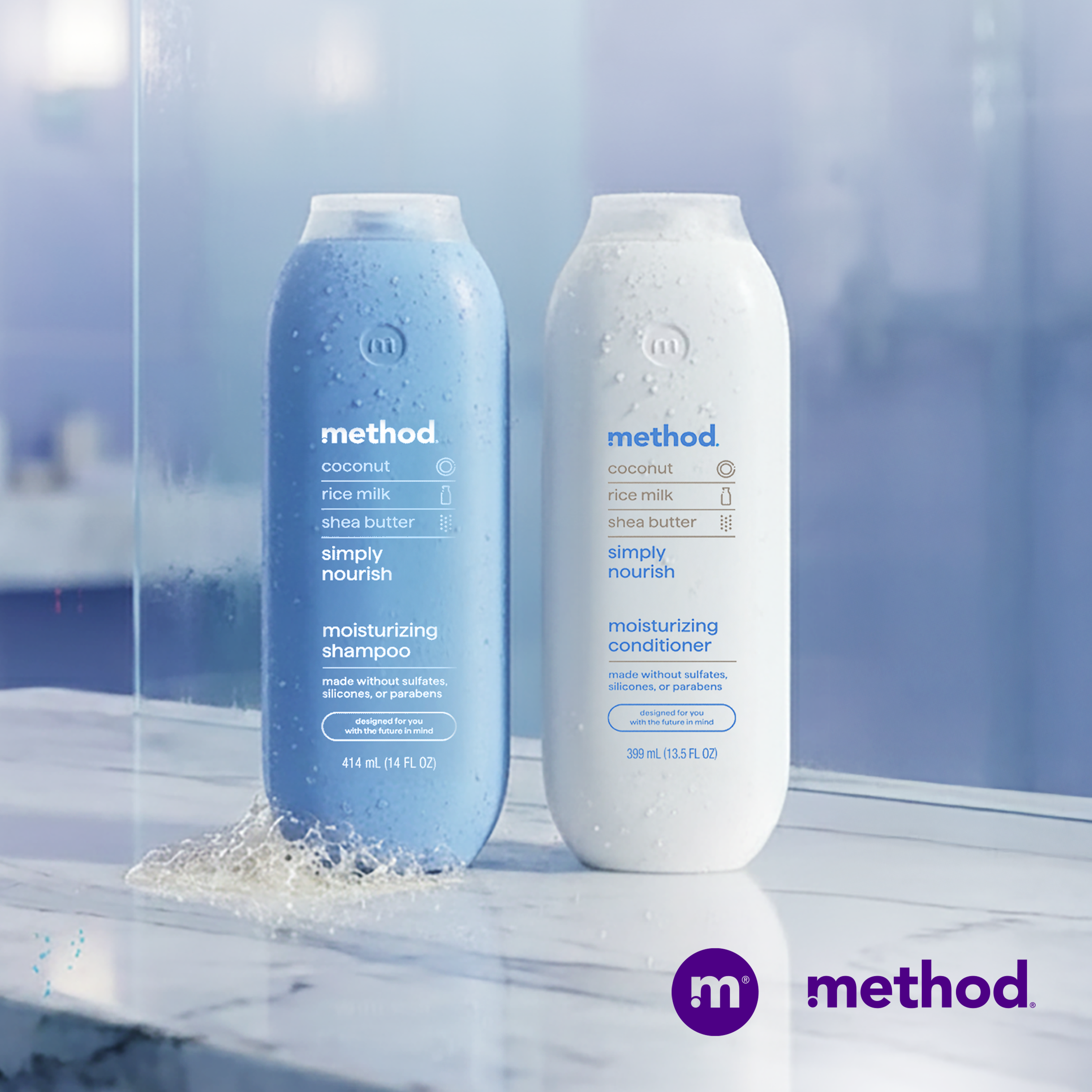 moisturizing shampoo - simply nourish, 14 fl oz